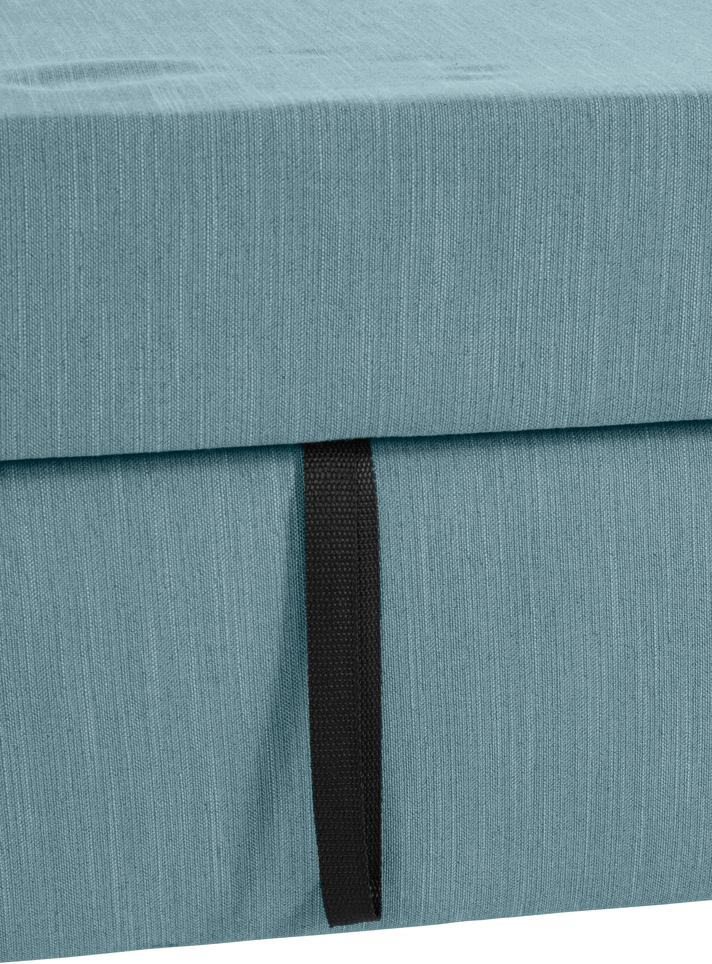 OTTO products Ecksofa »Grazzo, zeitlos und elegant, mit moderner Sitzheftung, L-Form«, hochwertige Stoffe aus recyceltem Material, Steppung im Sitzbereich