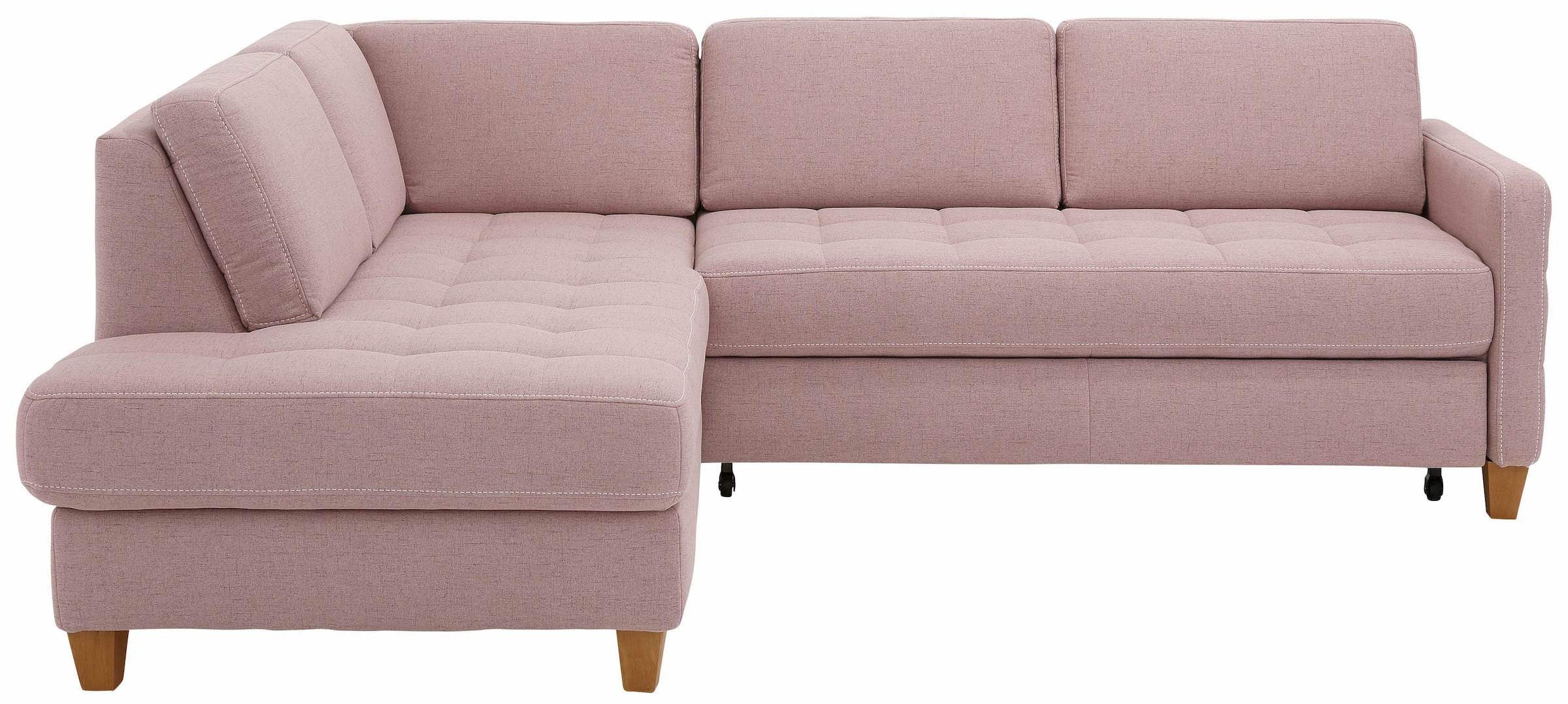 ATLANTIC home collection Ecksofa »Terra«, mit Wellenunterfederung, langer  Schenkel links oder rechts montierbar online kaufen