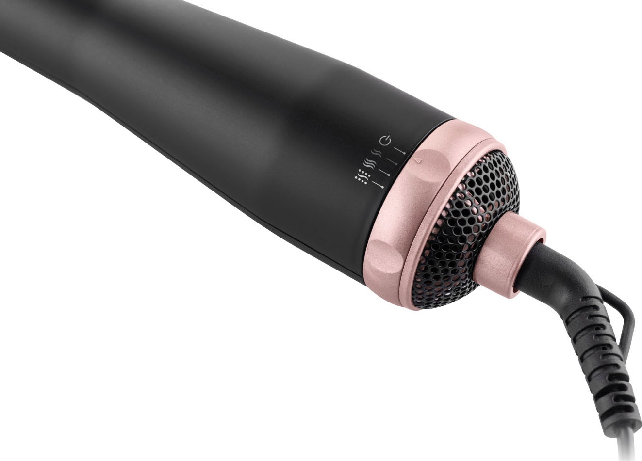 eta Haarglättbürste »Fenite Black Edition ETA433290000«, Ermöglicht glatte und weiche Haare in nur wenigen Augenblicken