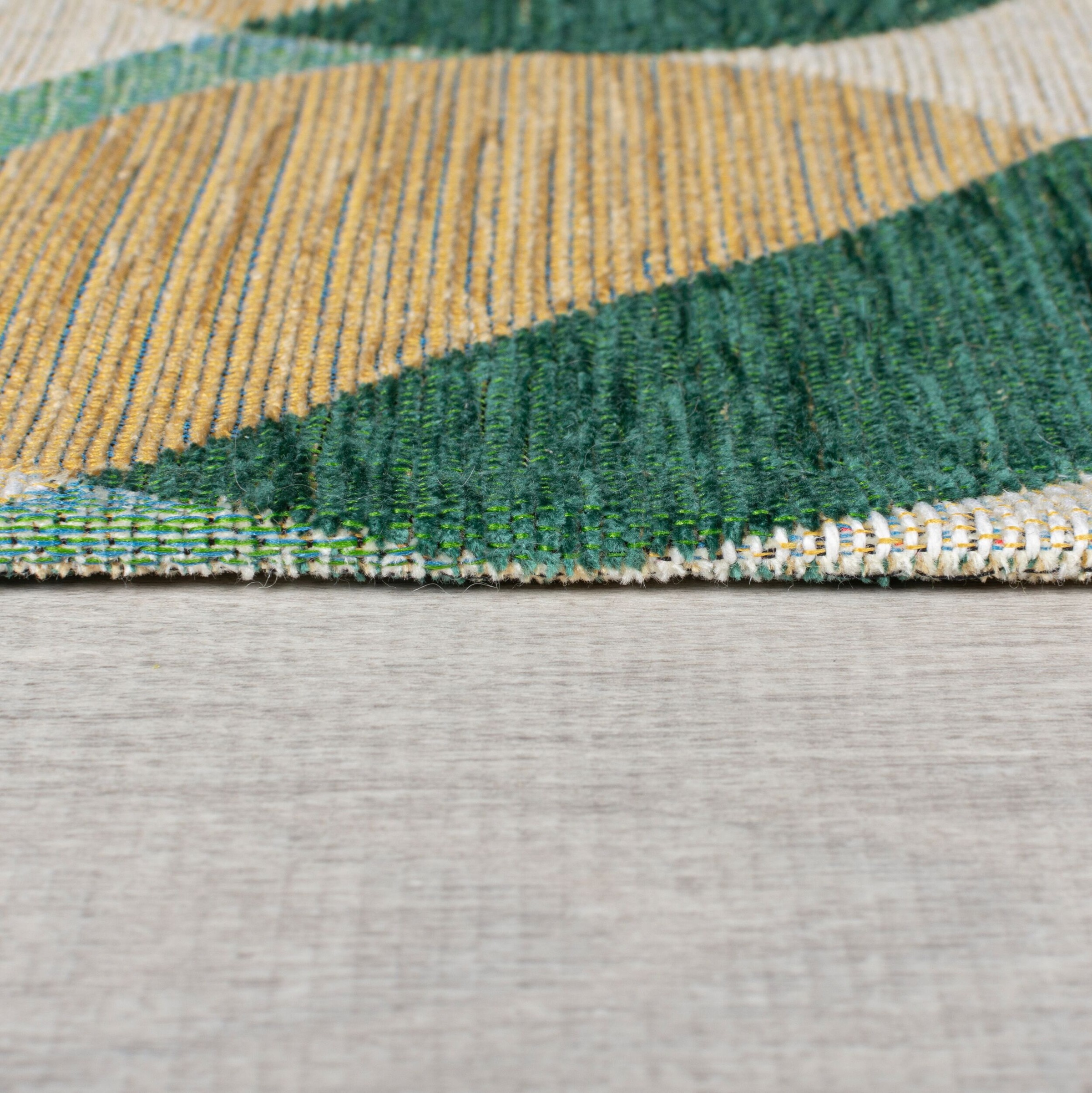 FLAIR RUGS Teppich »Carlos Geo«, rechteckig, 1 mm Höhe, fußbodenheizungsgeeignet