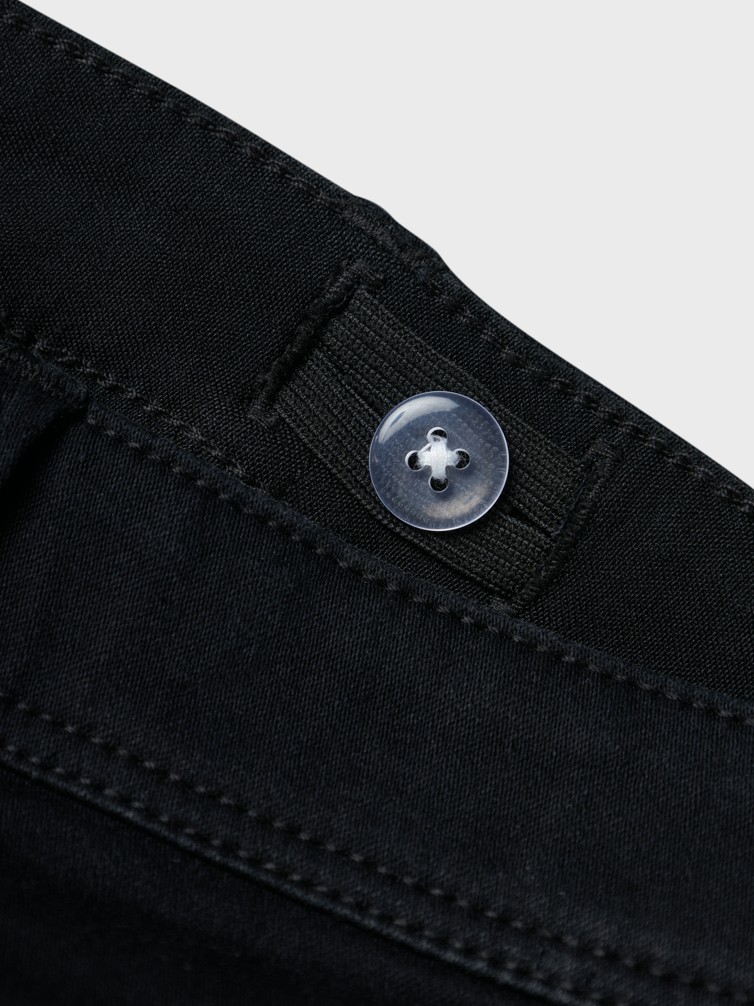 Name It Jeansshorts »NKMSILAS SLIM DNM L SHORT« Baumwollmischung, Stretch, Umschlagsaum