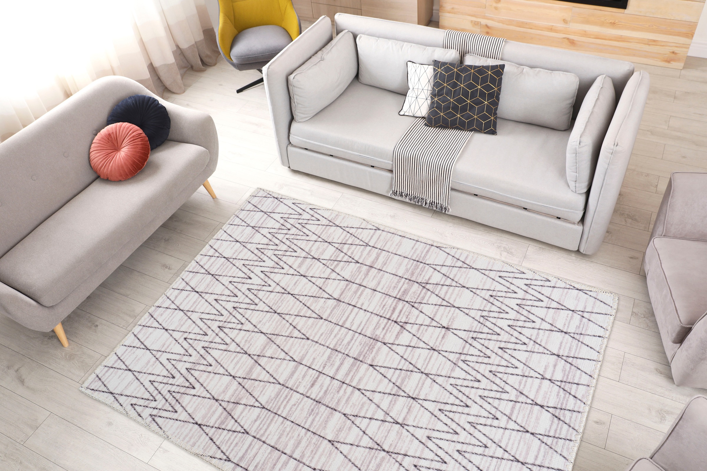 Arte Espina Teppich »Maya 300« rechteckig 5 mm Höhe