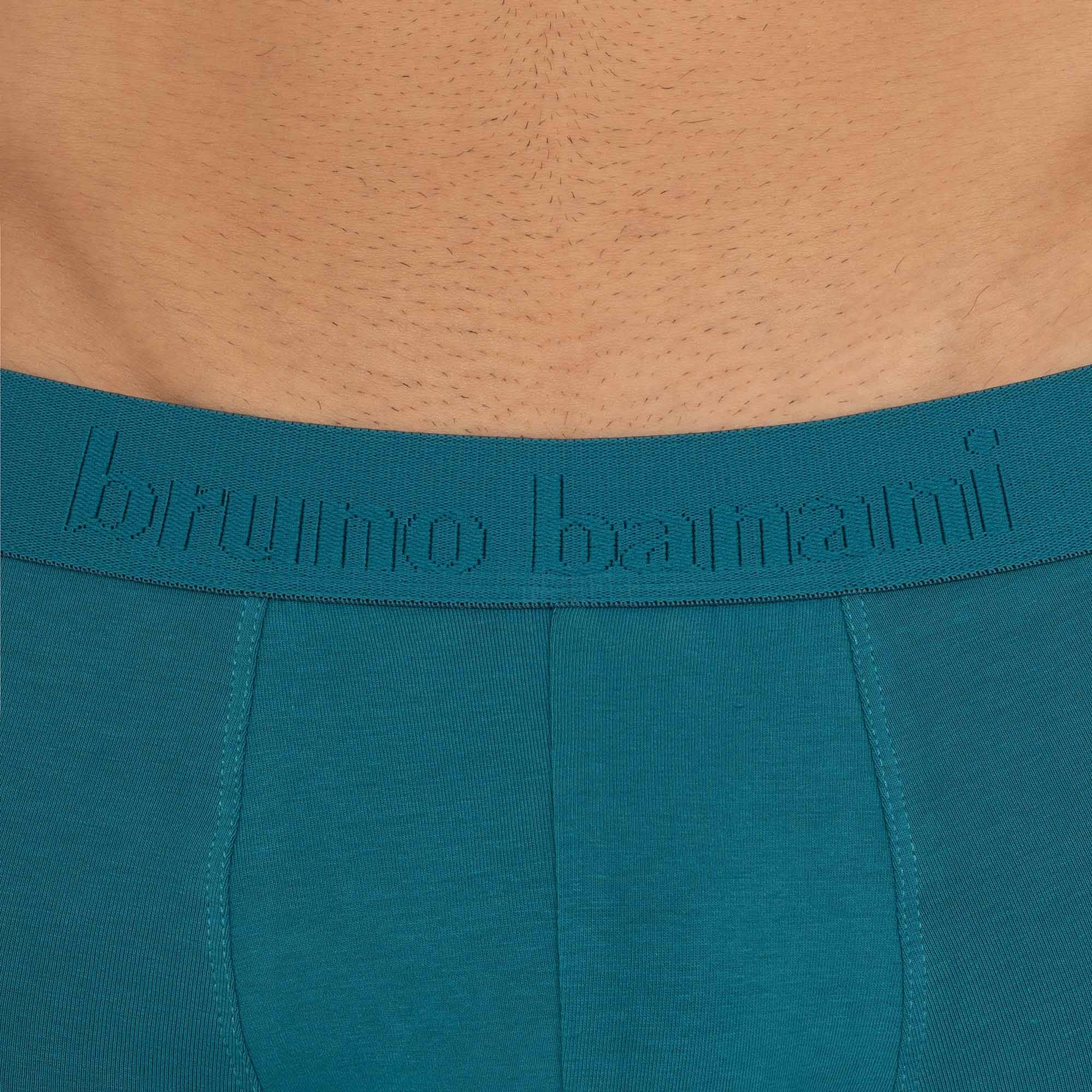 Bruno Banani Boxershorts »FLOWING«, (2er Pack), mit kontrastfarbenem Bündchen