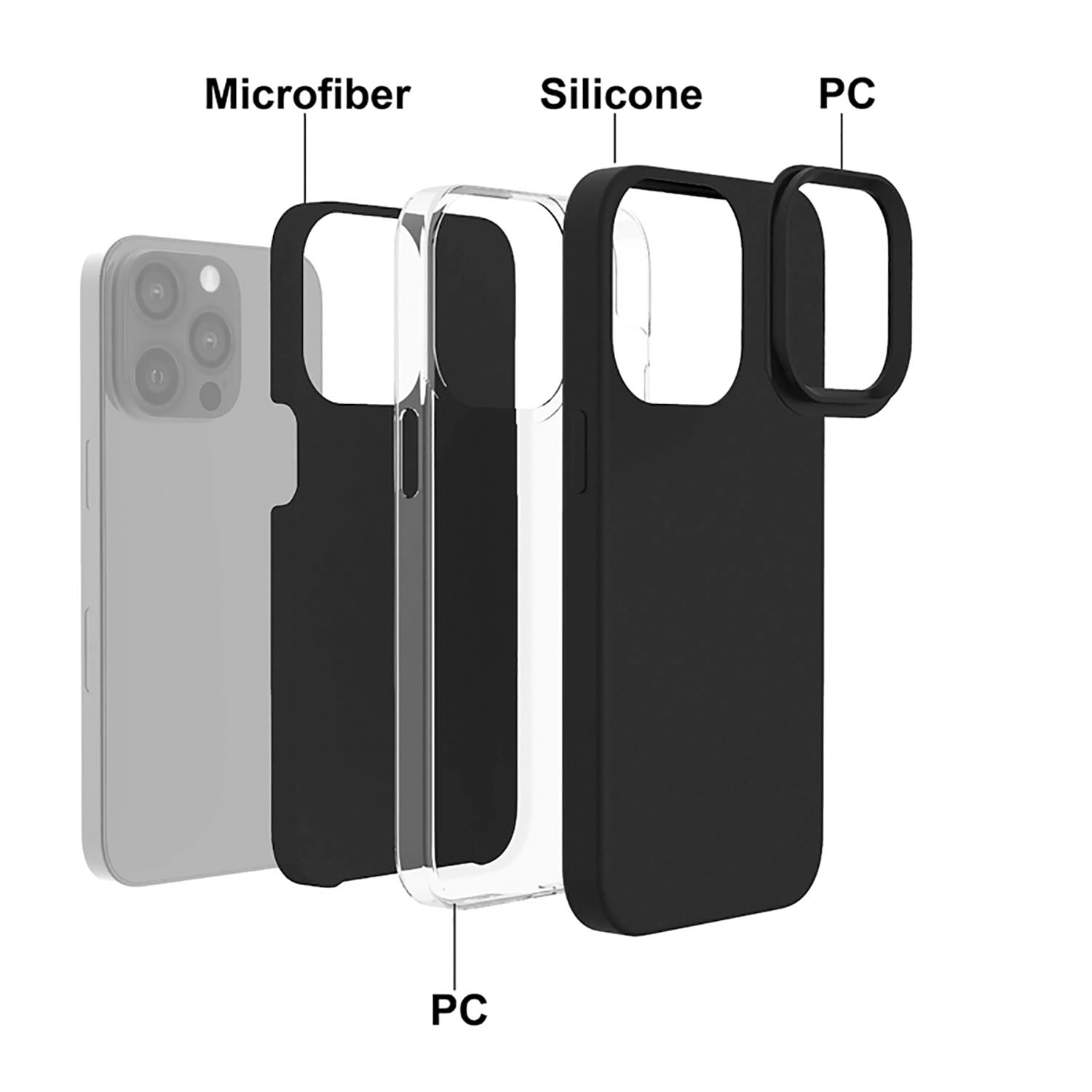 4smarts Backcover »Liquid Cupertino UltiMag - iPhone 14«