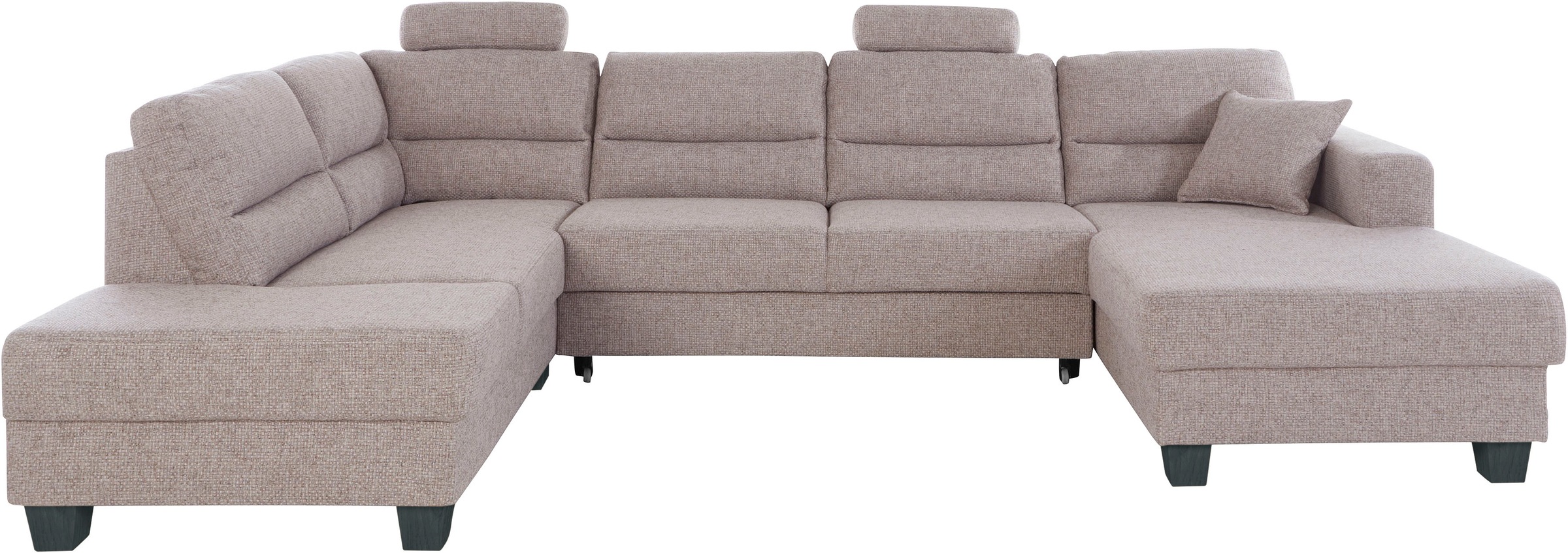 TRENDMANUFAKTUR Wohnlandschaft »Chamber, zeitlos&modern, hoher Sitzkomfort, günstig online kaufen