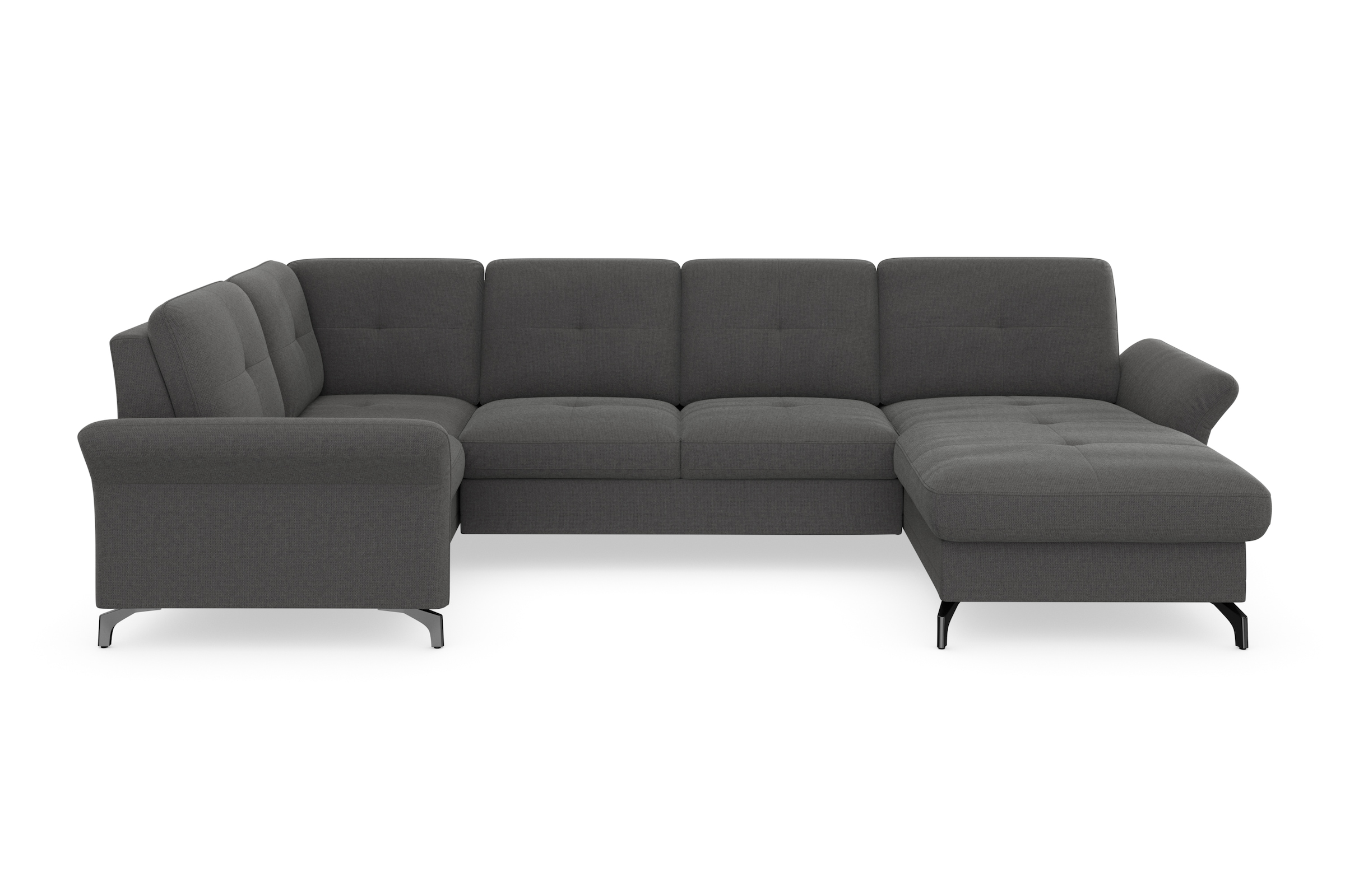 Places of Style Wohnlandschaft »Calando U-Form«, wahlweise mit Bettfunktion günstig online kaufen