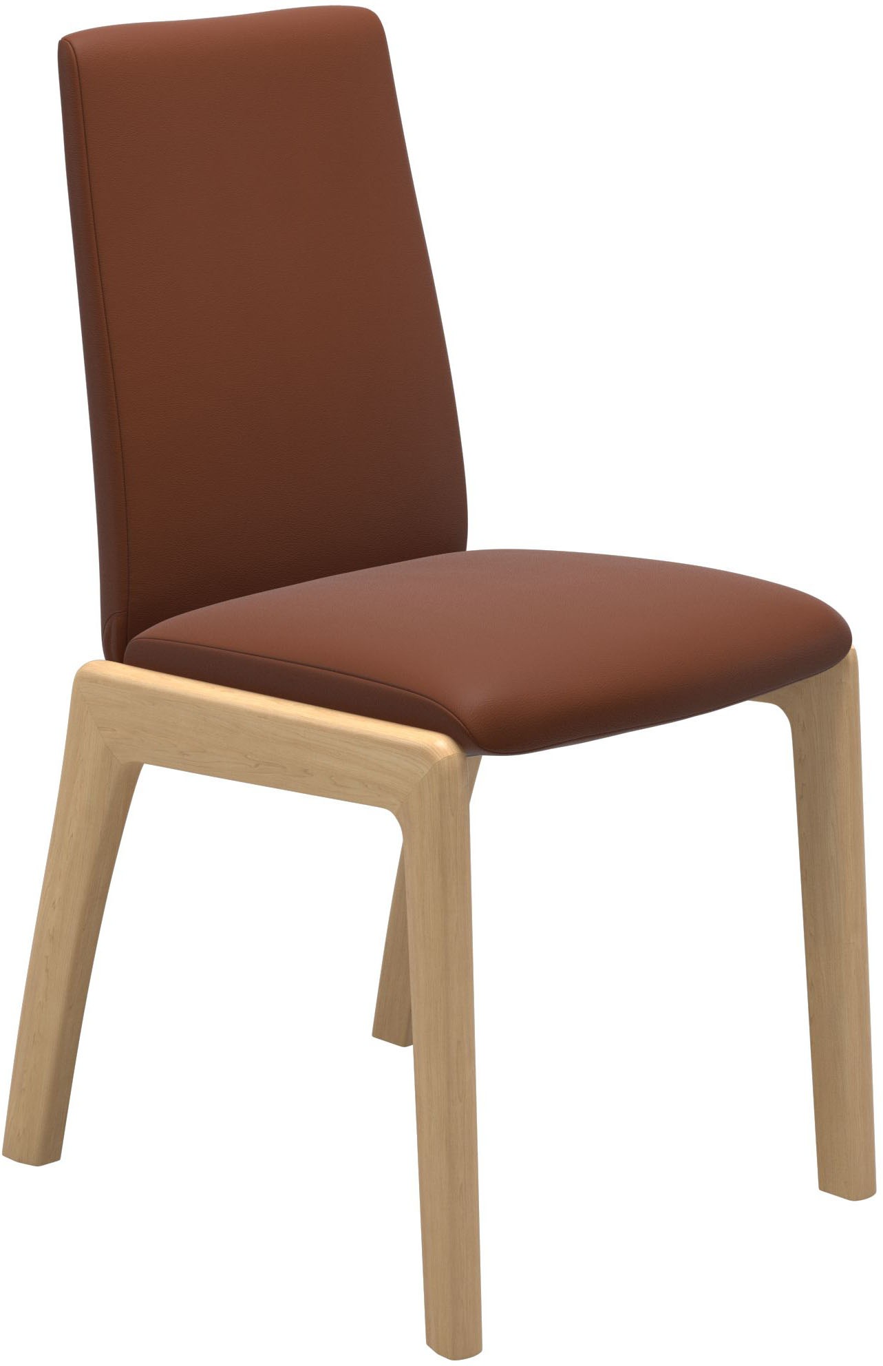 Stressless® Polsterstuhl »Laurel«, Leder PALOMA, Low Back, Größe M, mit abgerundeten Beinen in Eiche natur