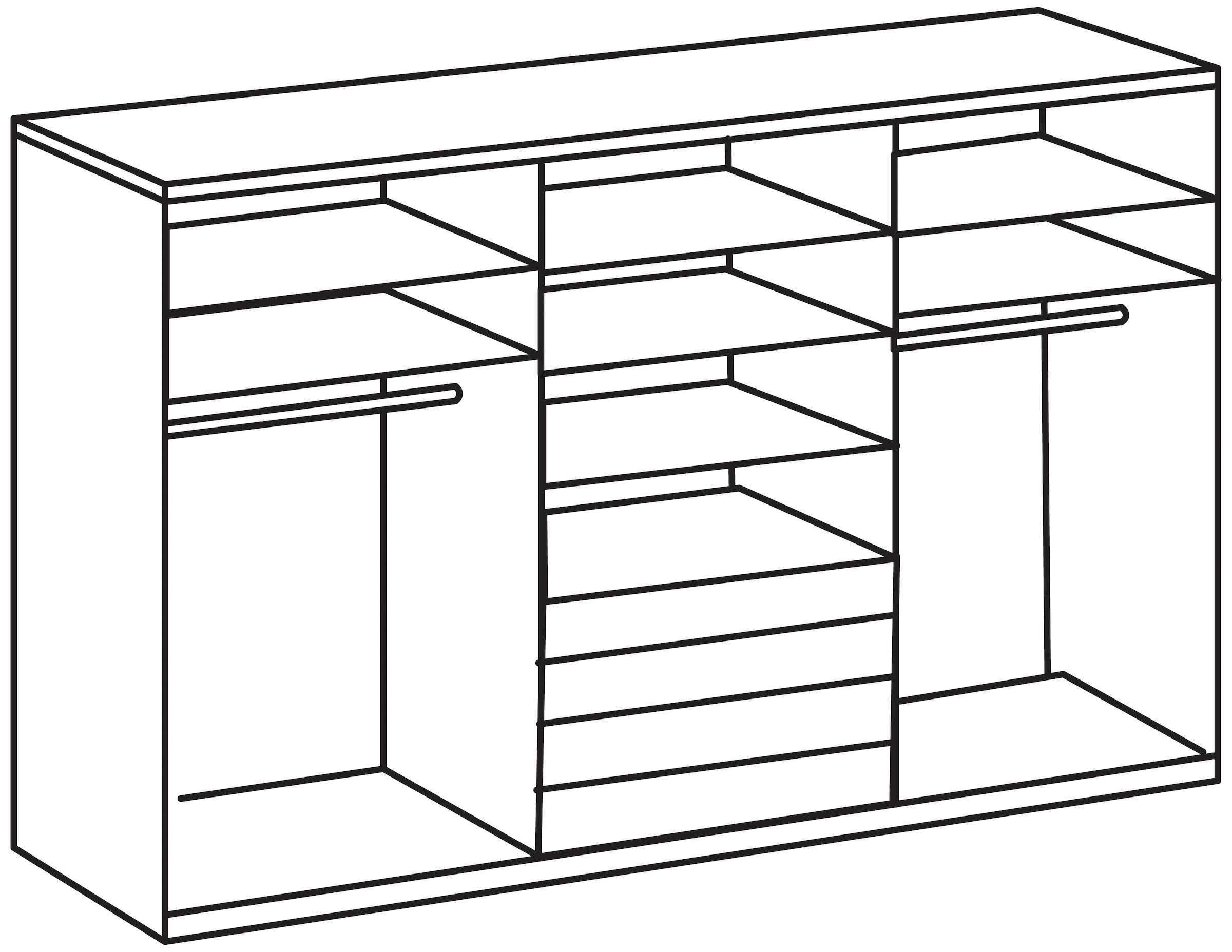 Wimex Schwebetürenschrank »Magic by fresh to go«