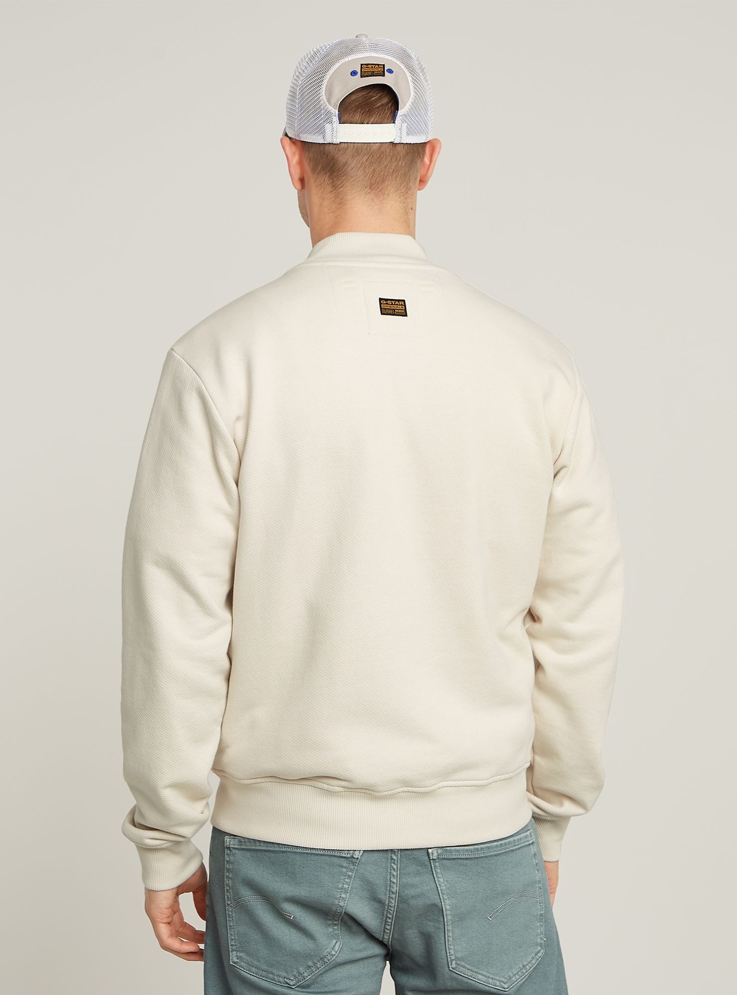 G-STAR Longpullover »Woven Mix Relaxed Sweatshirt«