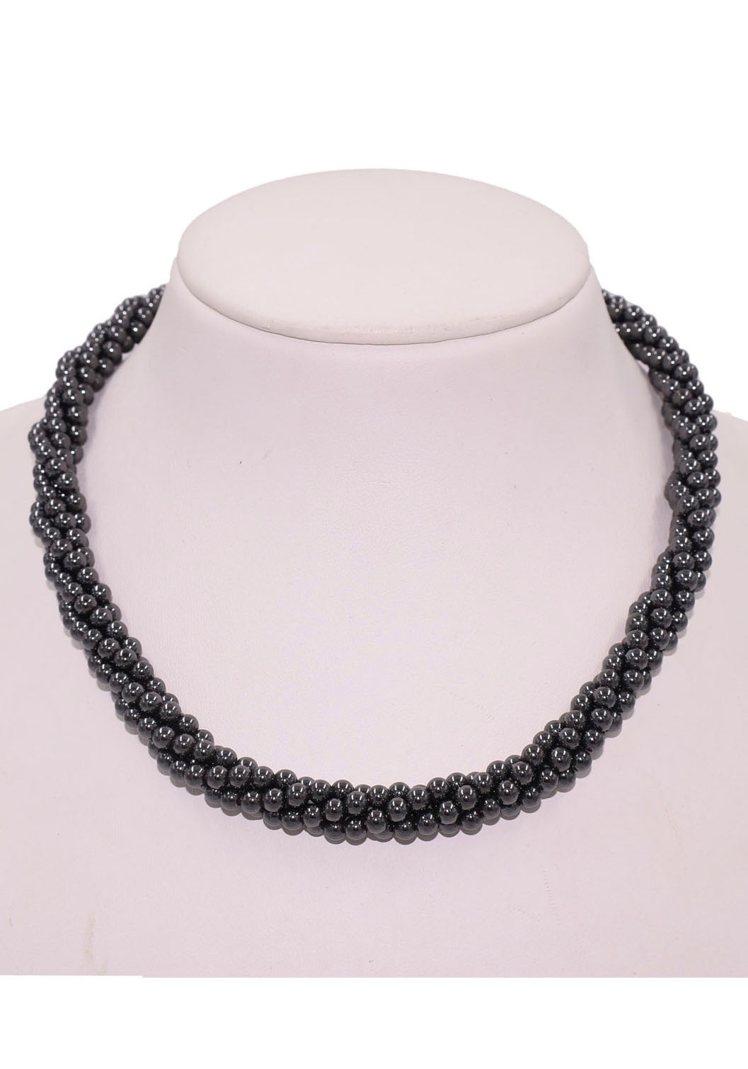 Firetti Collier »Schmuck Geschenk Halsschmuck Halskette Edelstein Farbstein Hämatit«, Made in Germany - mit Hämatit