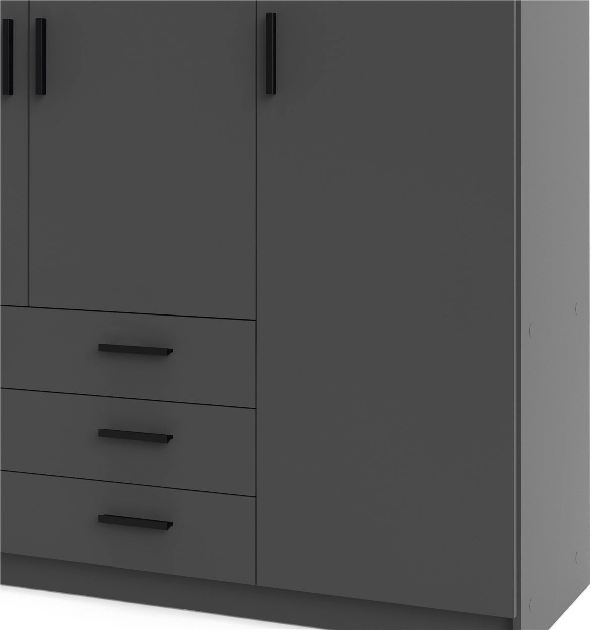 INOSIGN Kleiderschrank »Sprint Drehtürenschrank, Aufbewahrung Kasten Schrank Stauraum«, Breite 98,5/147 oder 195,5 cm, je mit Einlegeböden und Kleiderstange