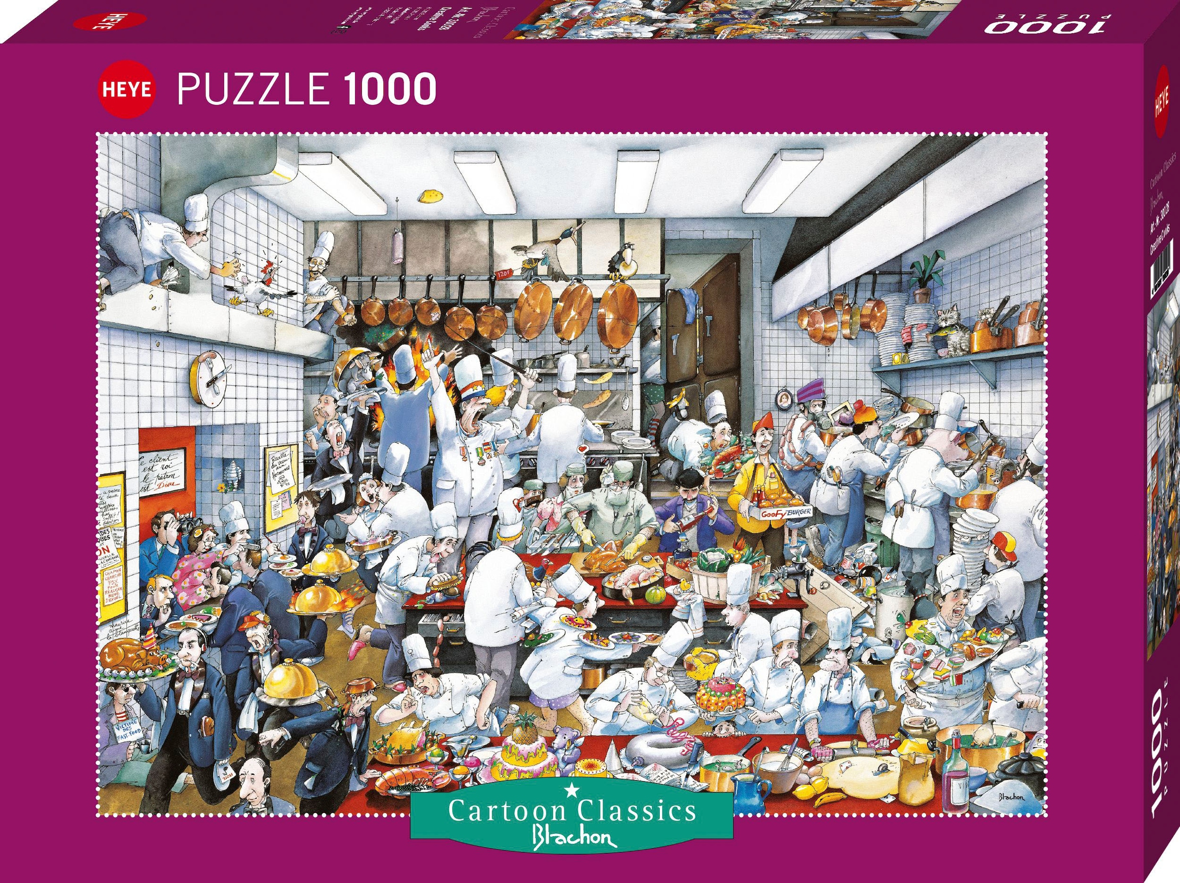HEYE Puzzle »Creative Cooks, Blachon«, Made in Germany