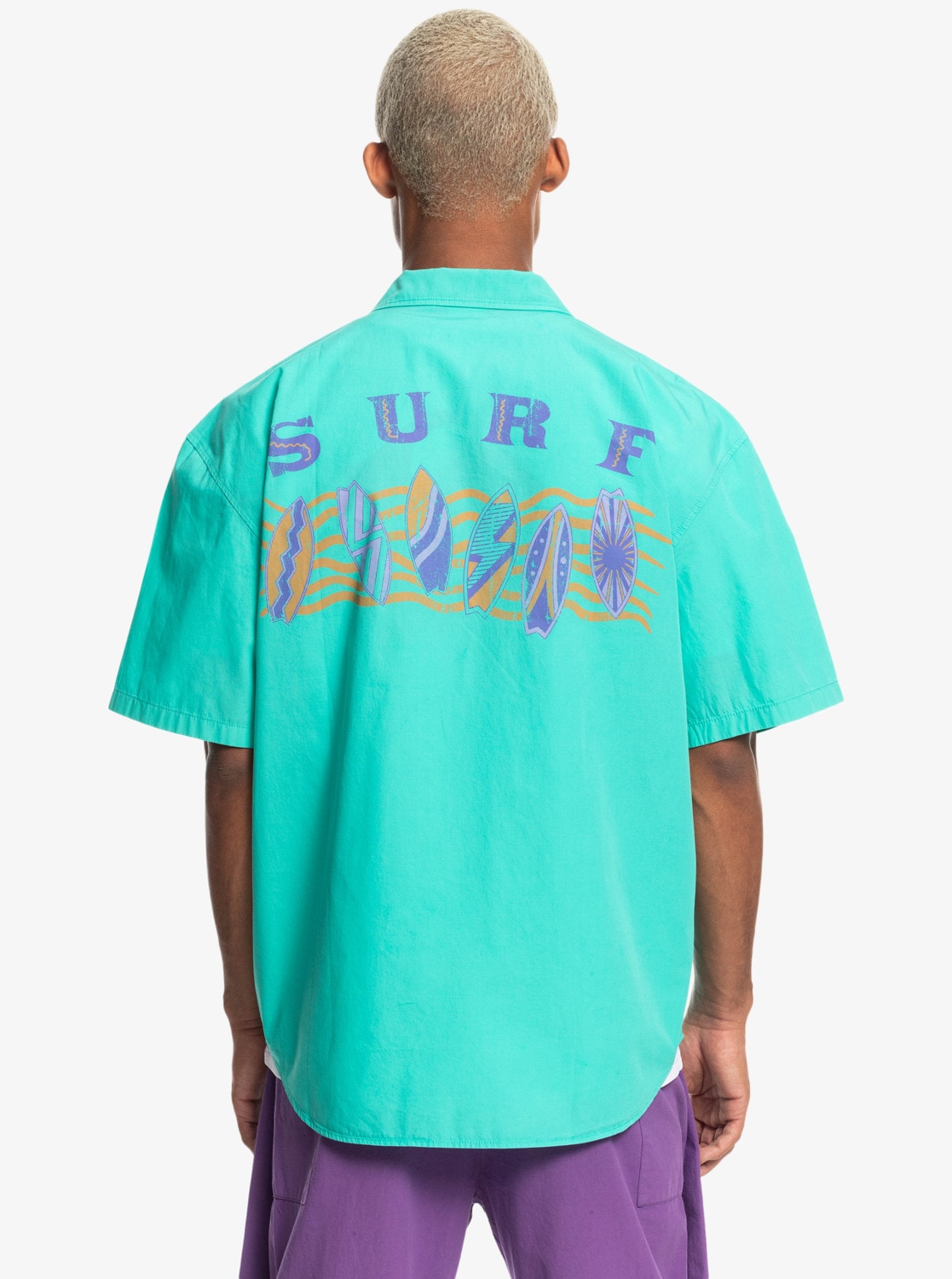Quiksilver Kurzarmhemd »Quiksilver x Stranger Things The Mike«
