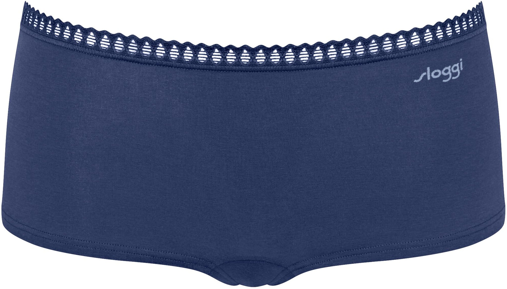 sloggi Panty »GO Crush Short C3P«, (3er Pack), mit Spitzendetails