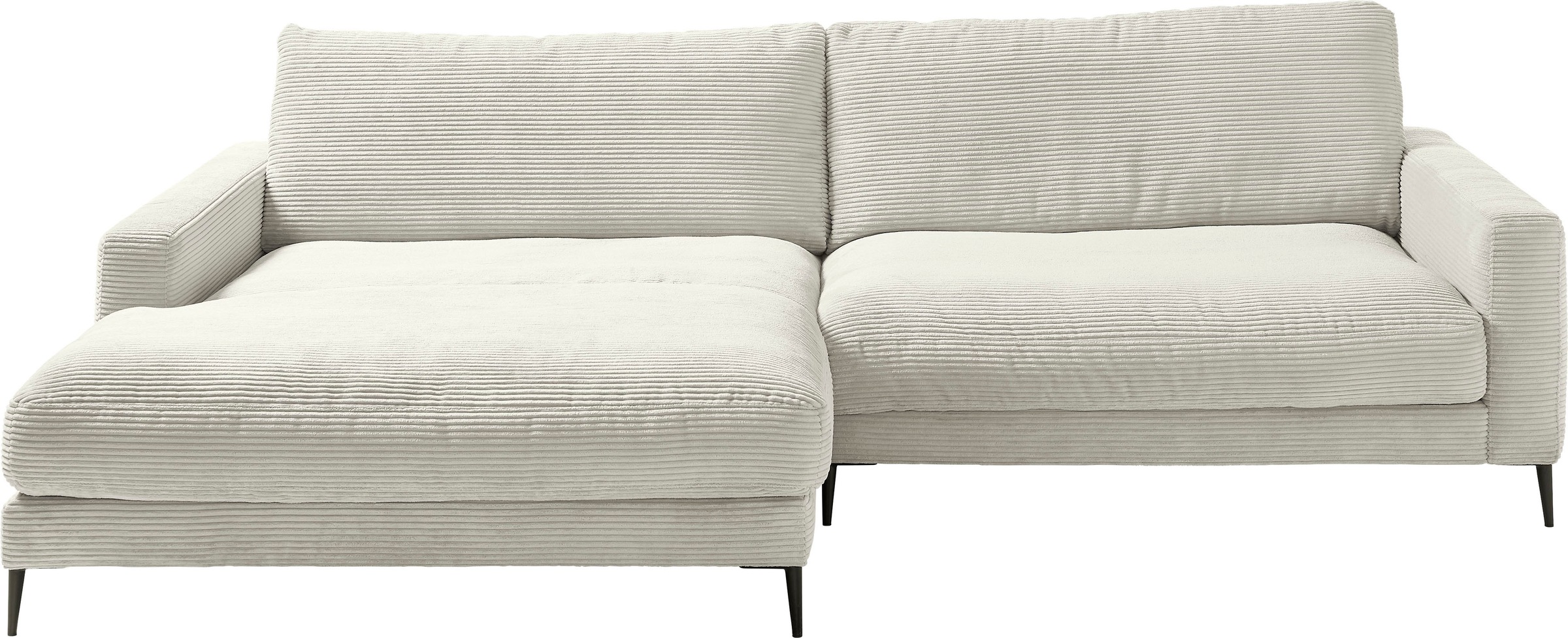 Home affaire Ecksofa »Downtown, B/T/H: 272/190/84 cm L-Form« weicher Sitzko günstig online kaufen