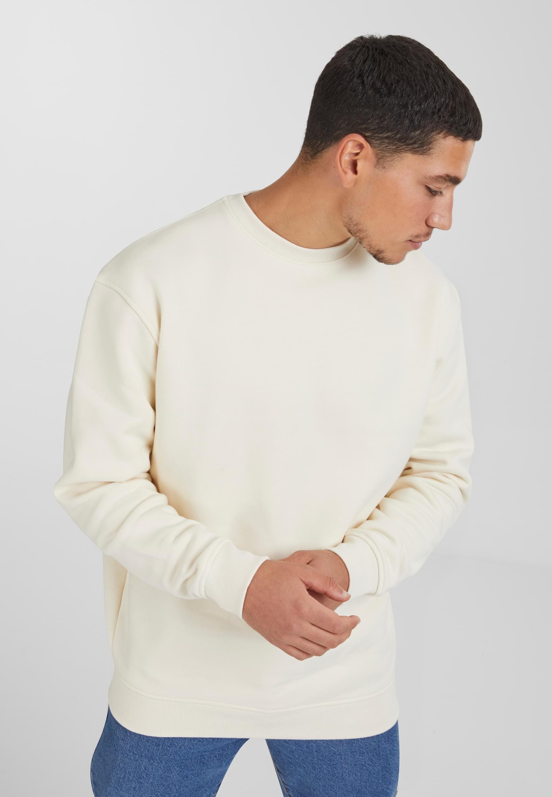 URBAN CLASSICS Rundhalspullover »Urban Classics Herren Crewneck Sweatshirt« 1 Stk. tlg.