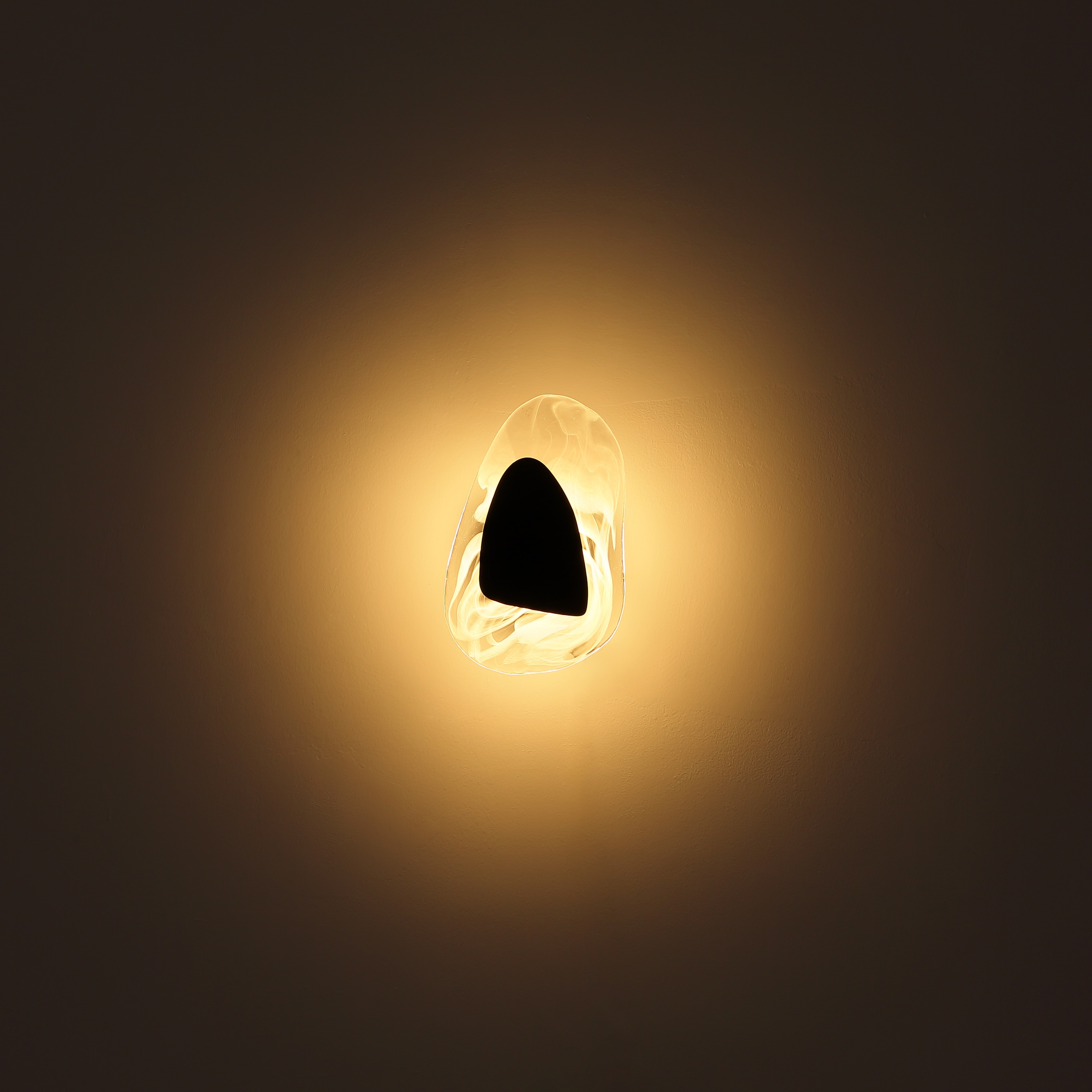 GLOBO LIGHTING LED Wandleuchte »DORSEY«, Leuchtmittel LED-Modul | LED fest integriert, Wandlampe/weiß/Glas klar/BxH: 203x315mm/Deko