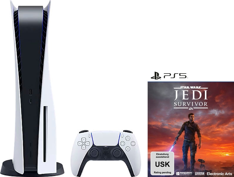 Bild von PlayStation 5 Konsolen-Set »inkl. Star Wars Jedi: Survivor«