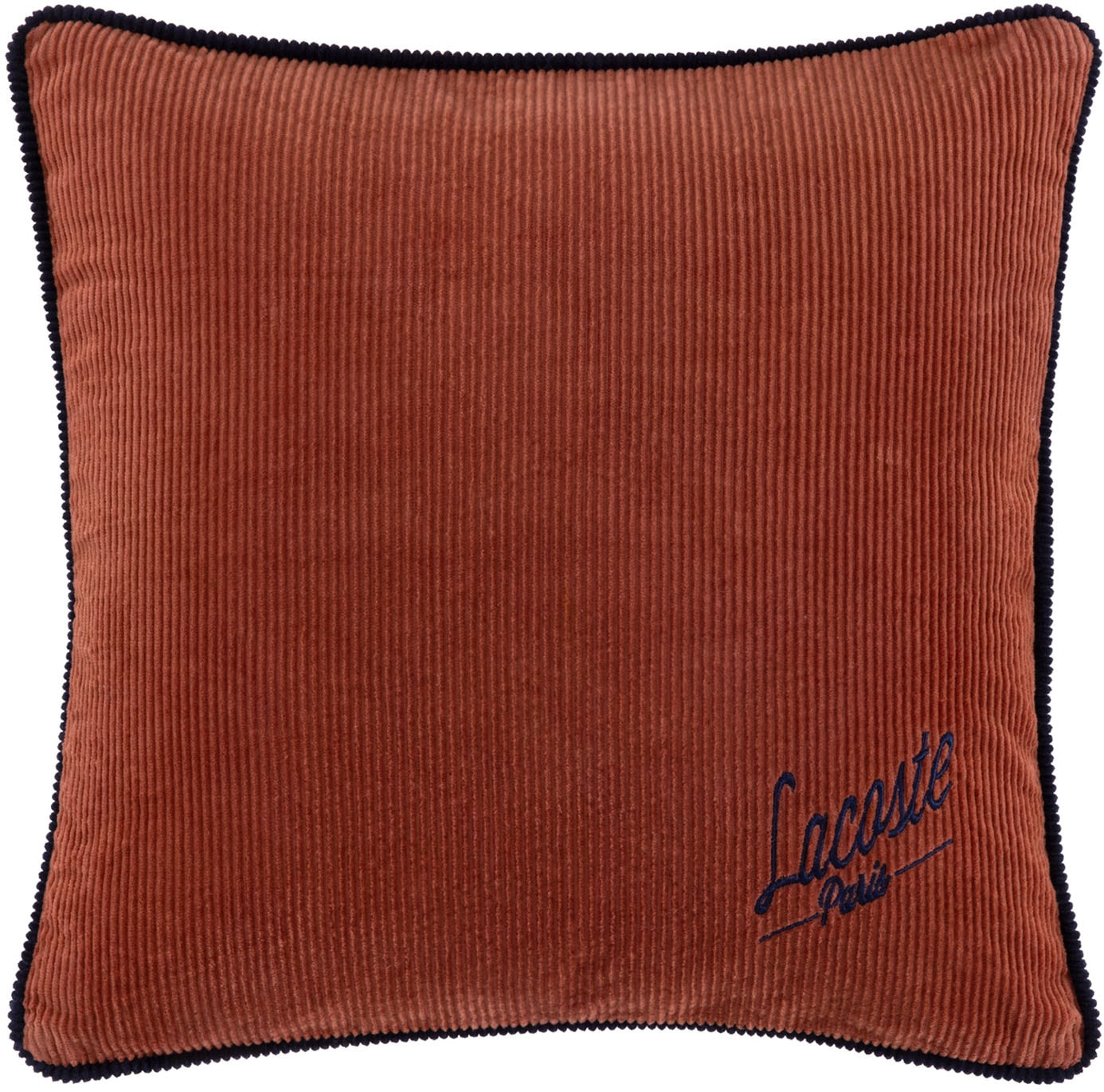 Lacoste Dekokissen "LVETVET", sierra, B/L: 45cm x 45cm, 1 Stk.