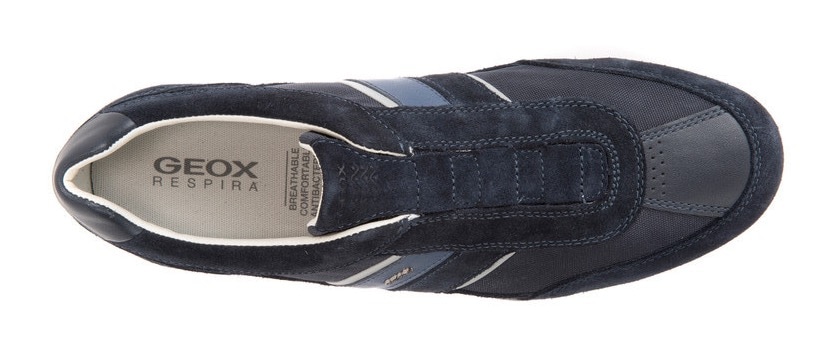 Geox Sneaker »U WELLS A«, Freizeitschuh, Schnürschuh mit Logoverzierung