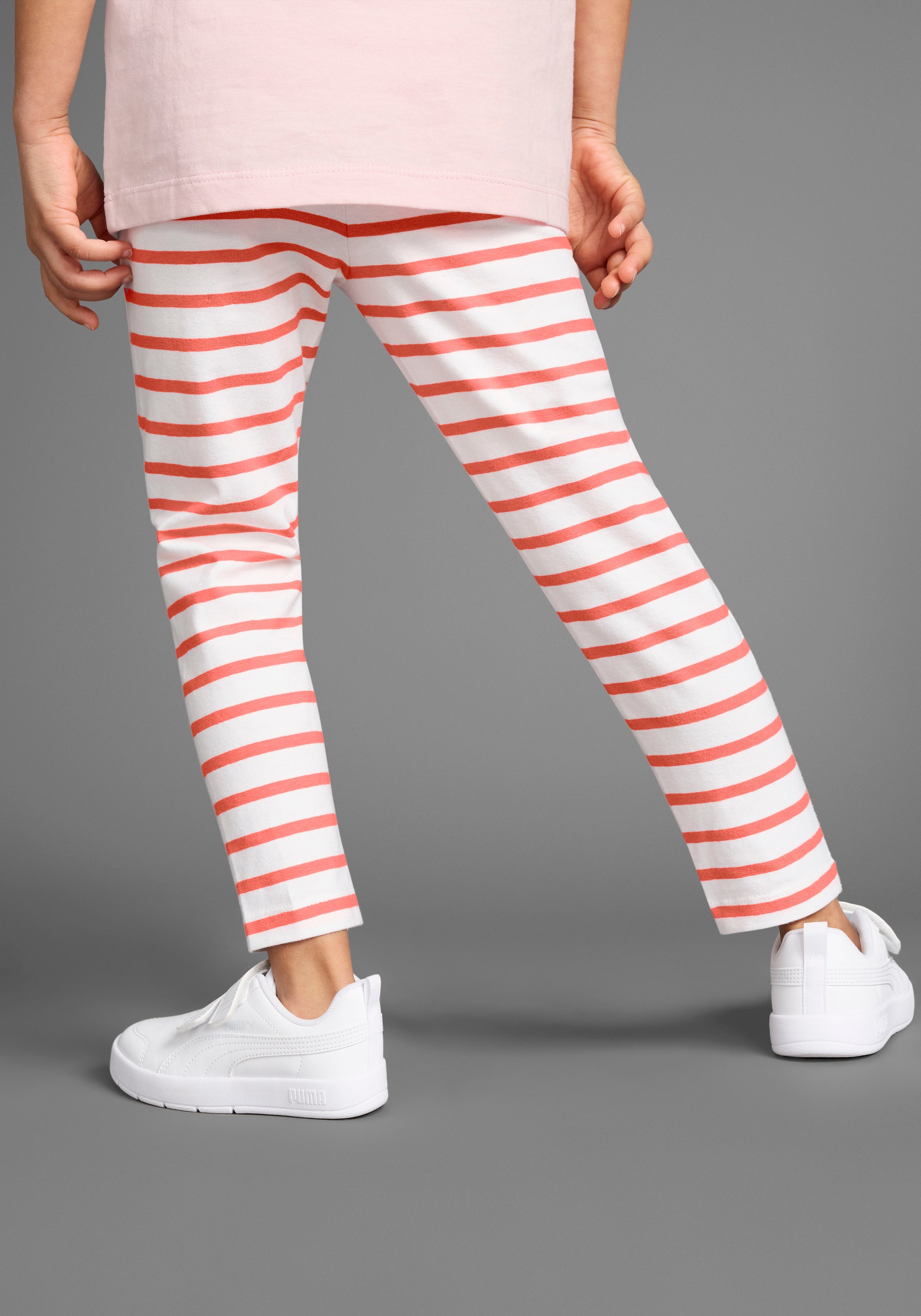 KIDSWORLD Leggings »2er Pack Ringel-Leggings für kleine Mädchen«, (Packung, 2 tlg., 2 Teile), Leggingspackung für kleine Mädchen