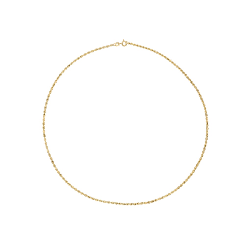 Firetti Goldkette »Schmuck Geschenk Gold 375 Halsschmuck Halskette Goldkette Kordelkette«