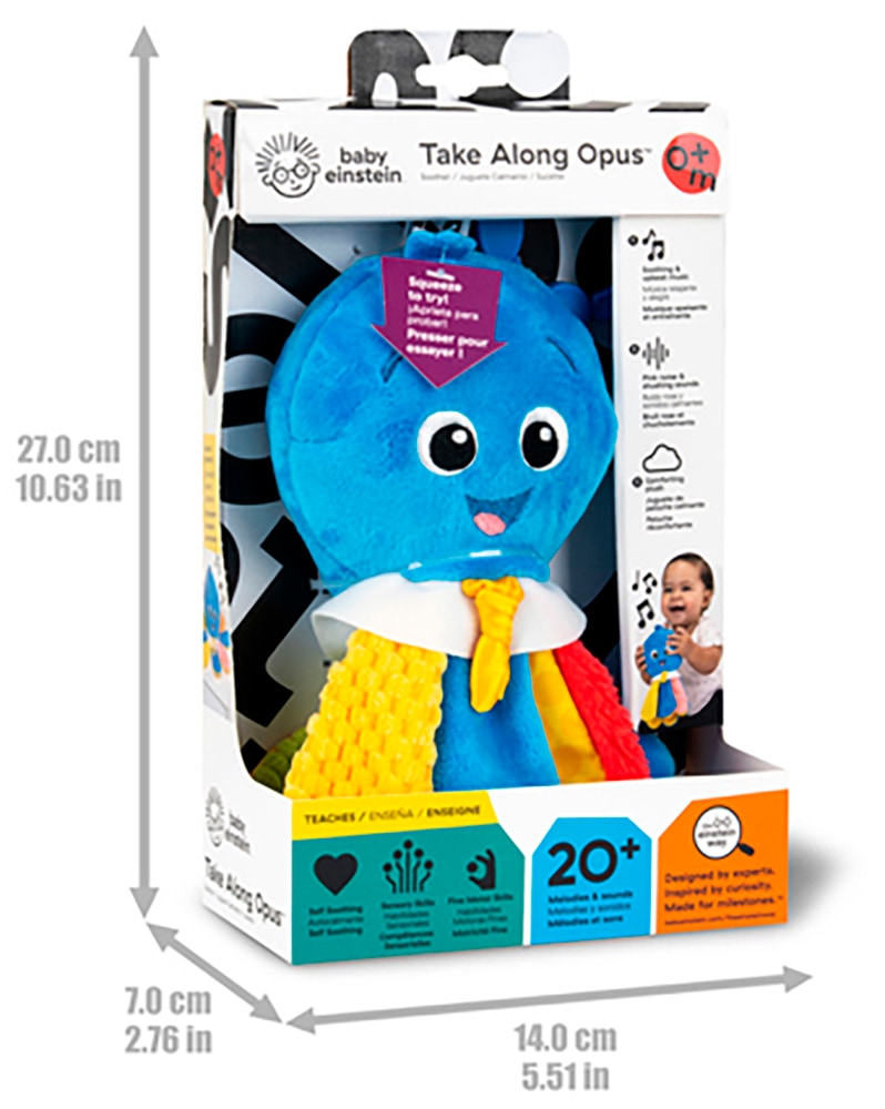 Baby Einstein Lernspielzeug »Take Along Opus™ Soother«