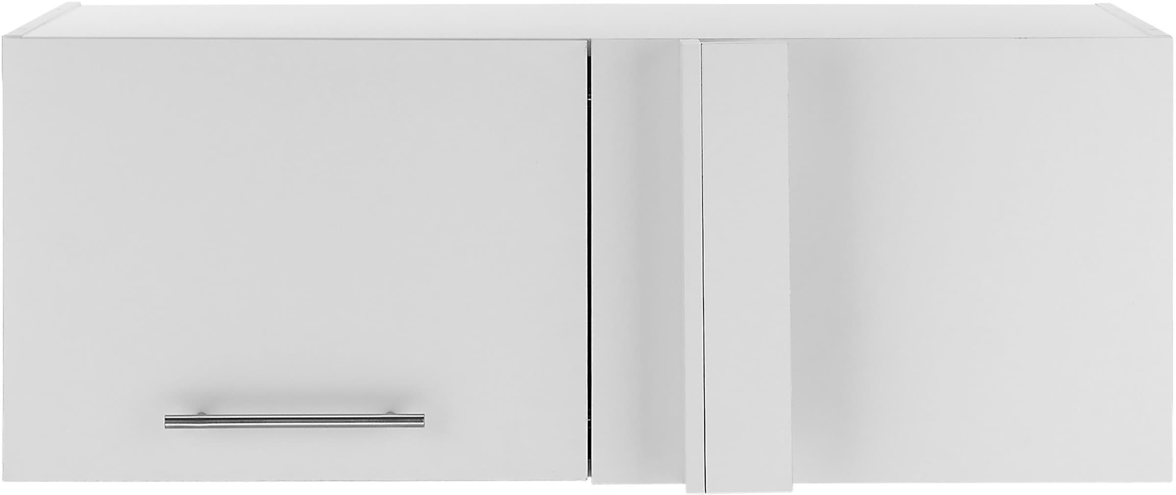 Laundreezy Aufsatzschrank »Laundreezy, Eck-Aufsatzschrank BxHxT 100x38x68 cm« 1 Stk. tlg. Breite 100cm, Tür L/R montierbar, Softclose-Funktion