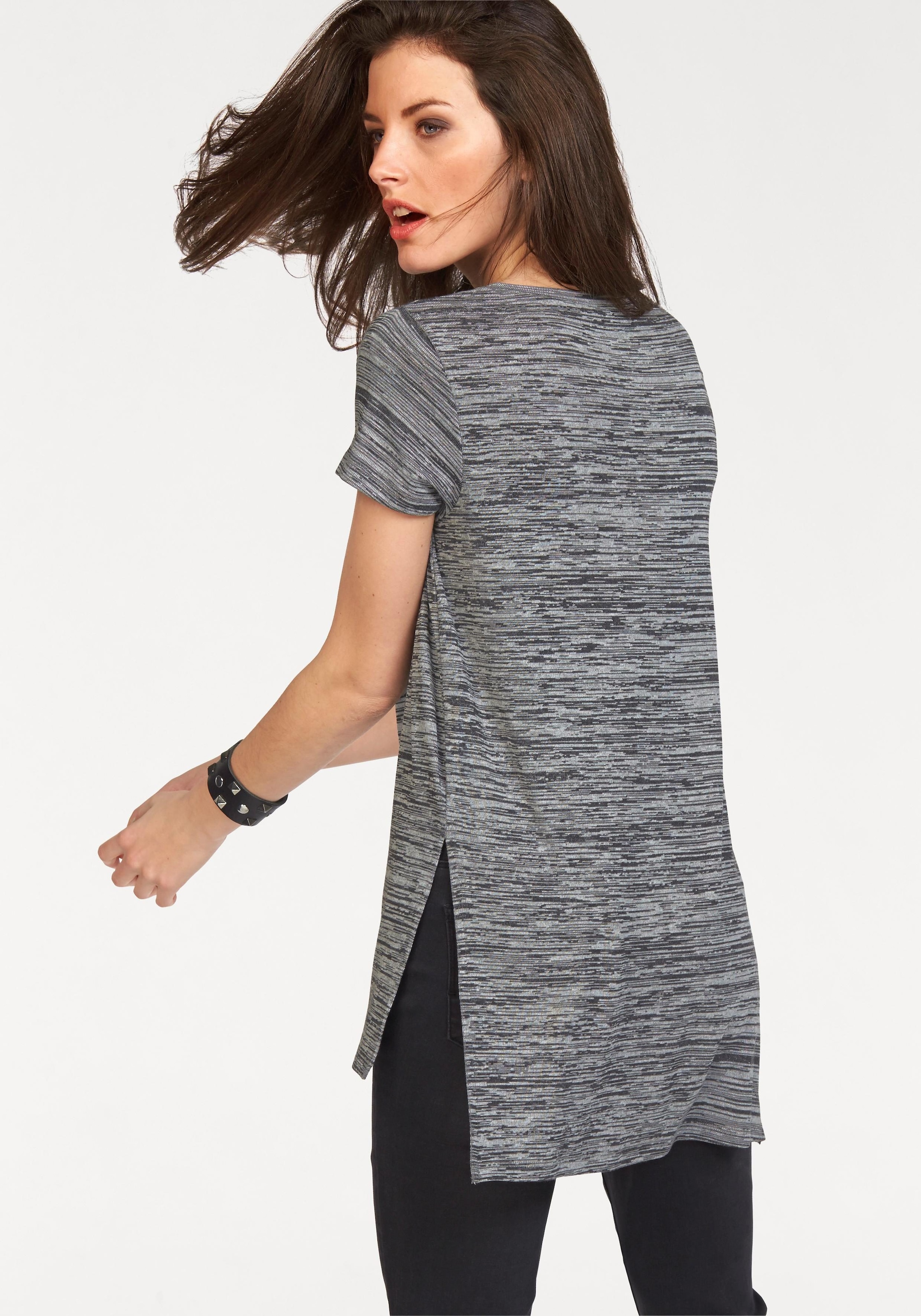 Aniston CASUAL Longshirt, mit Rundhals-Ausschnitt