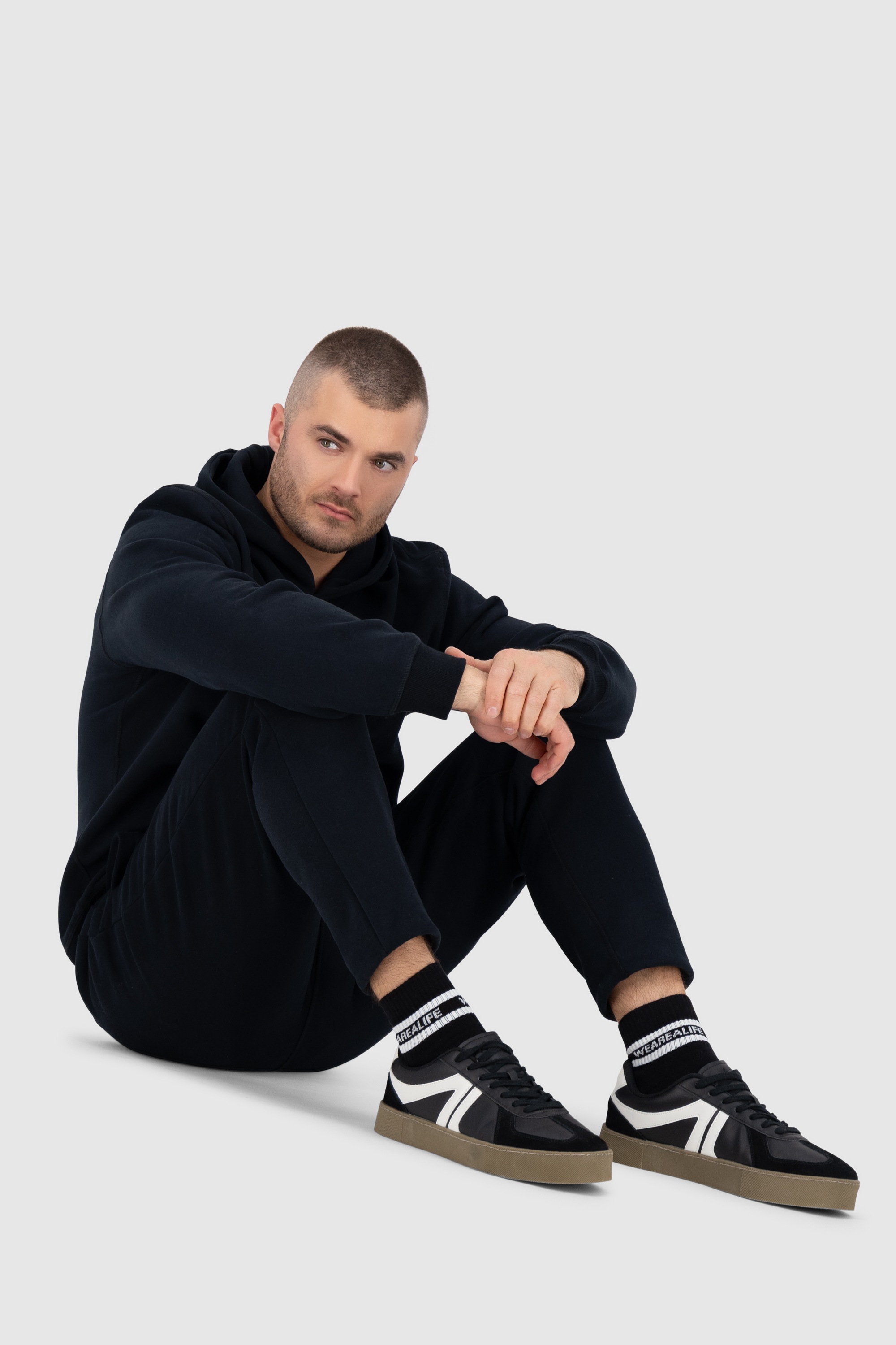 Alife & Kickin Sneakersocken »Herren 9 PACK - EnnyAK«, (Spar-Set), Sneakersocken knöchelhoch mit Streifen, aus Baumwolle mit weichem Bund