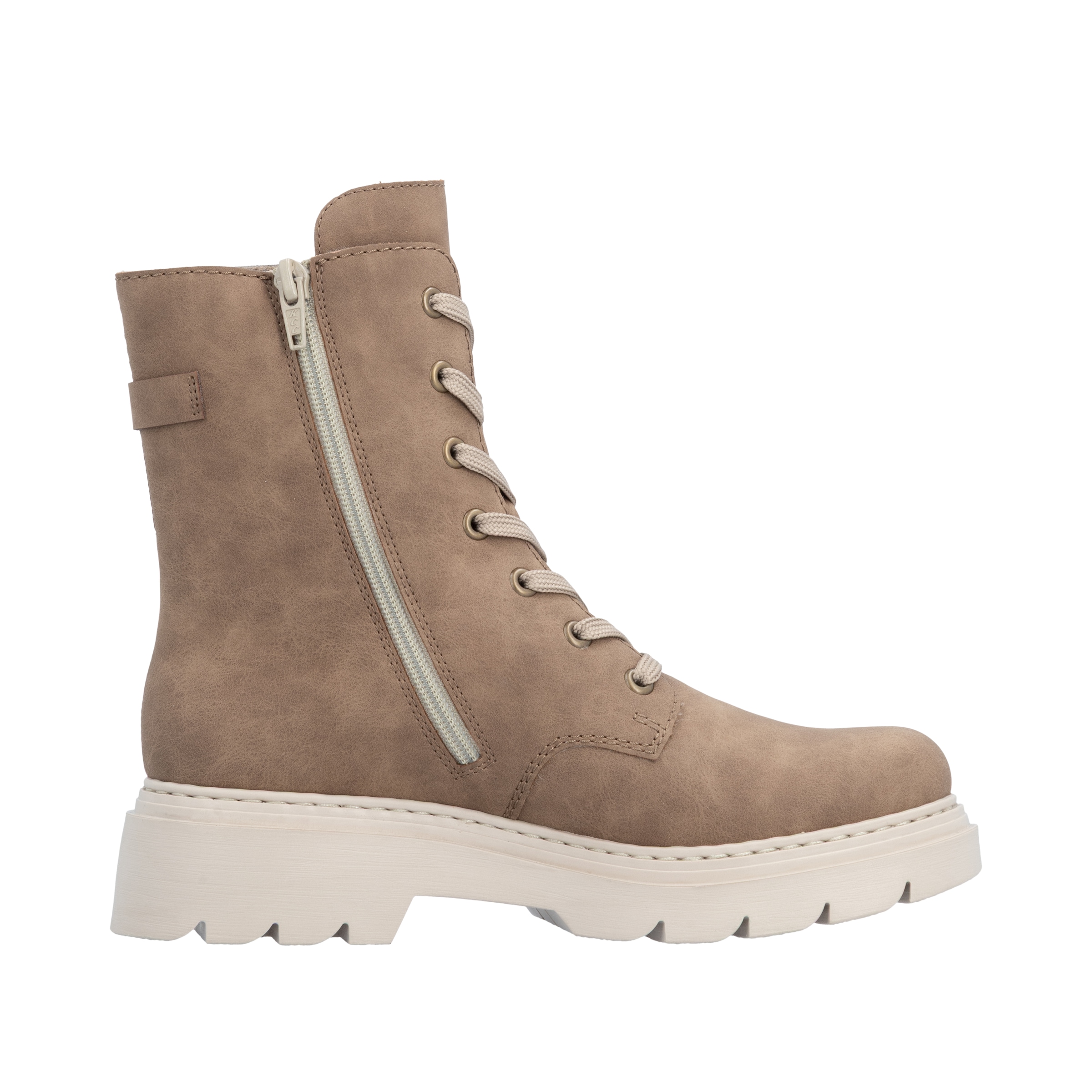 Rieker Schnürboots  Schnürstiefelette mit markanter Laufsohle