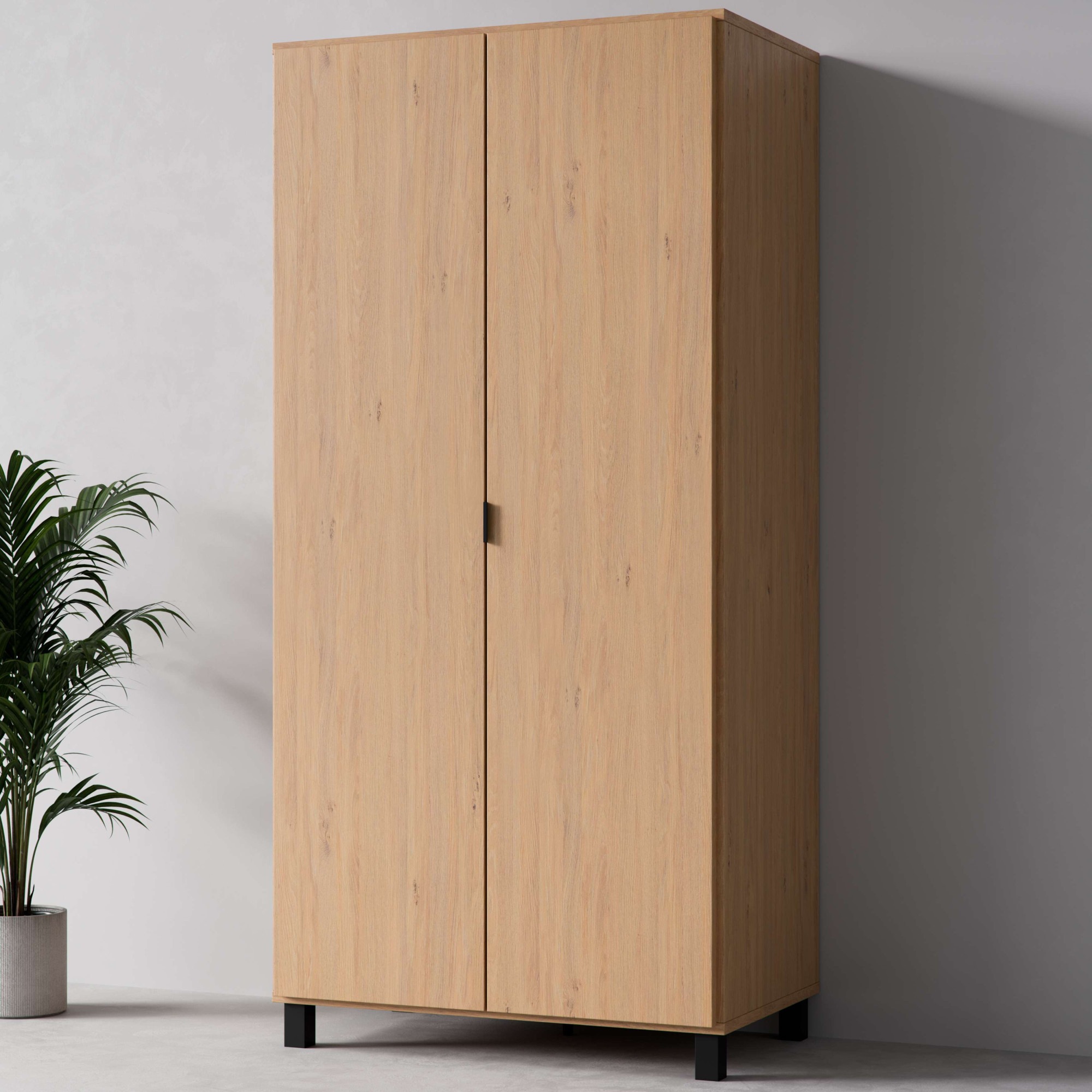 VOX Kleiderschrank »SIMPLE Garderobe, Wäscheschrank mit 5 Einlegeböden und günstig online kaufen