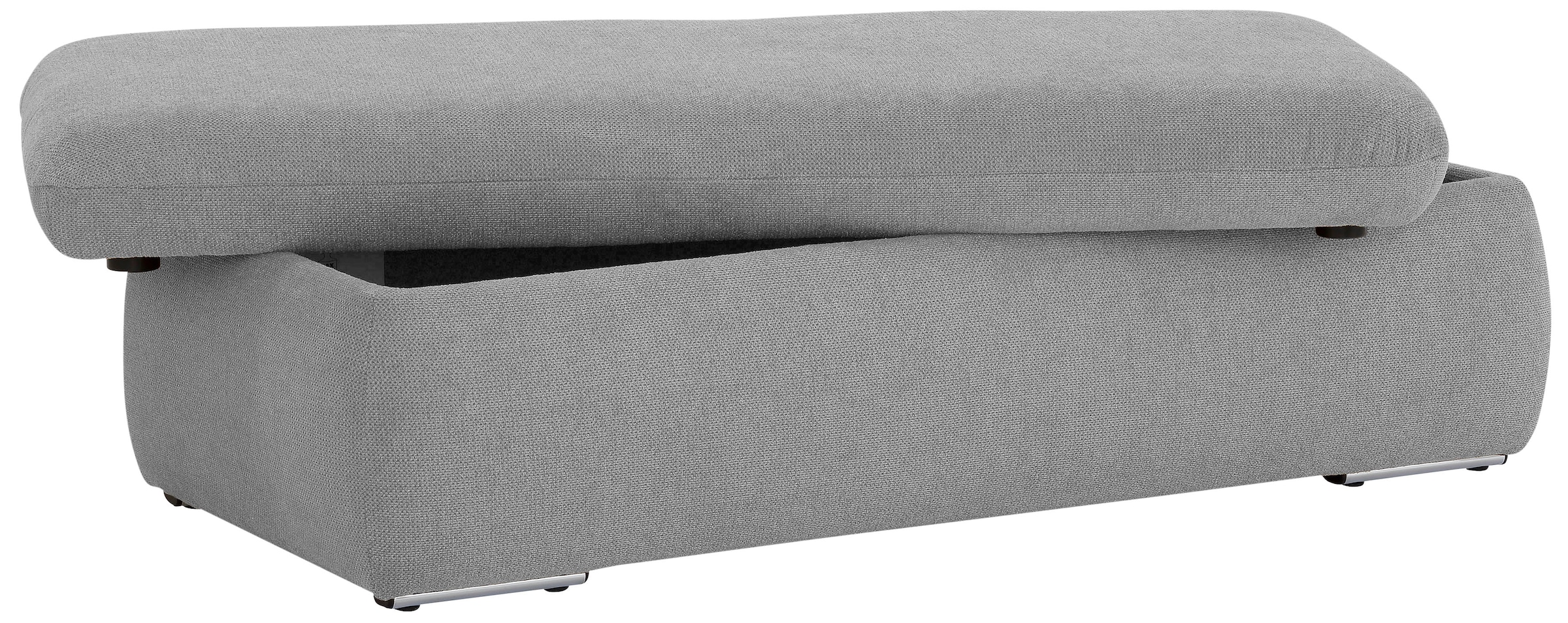 INOSIGN Polsterhocker »Avesa«, Mit großem Staufach, passend zur Serie "Avesa", B/T/H: 136/64/43 cm