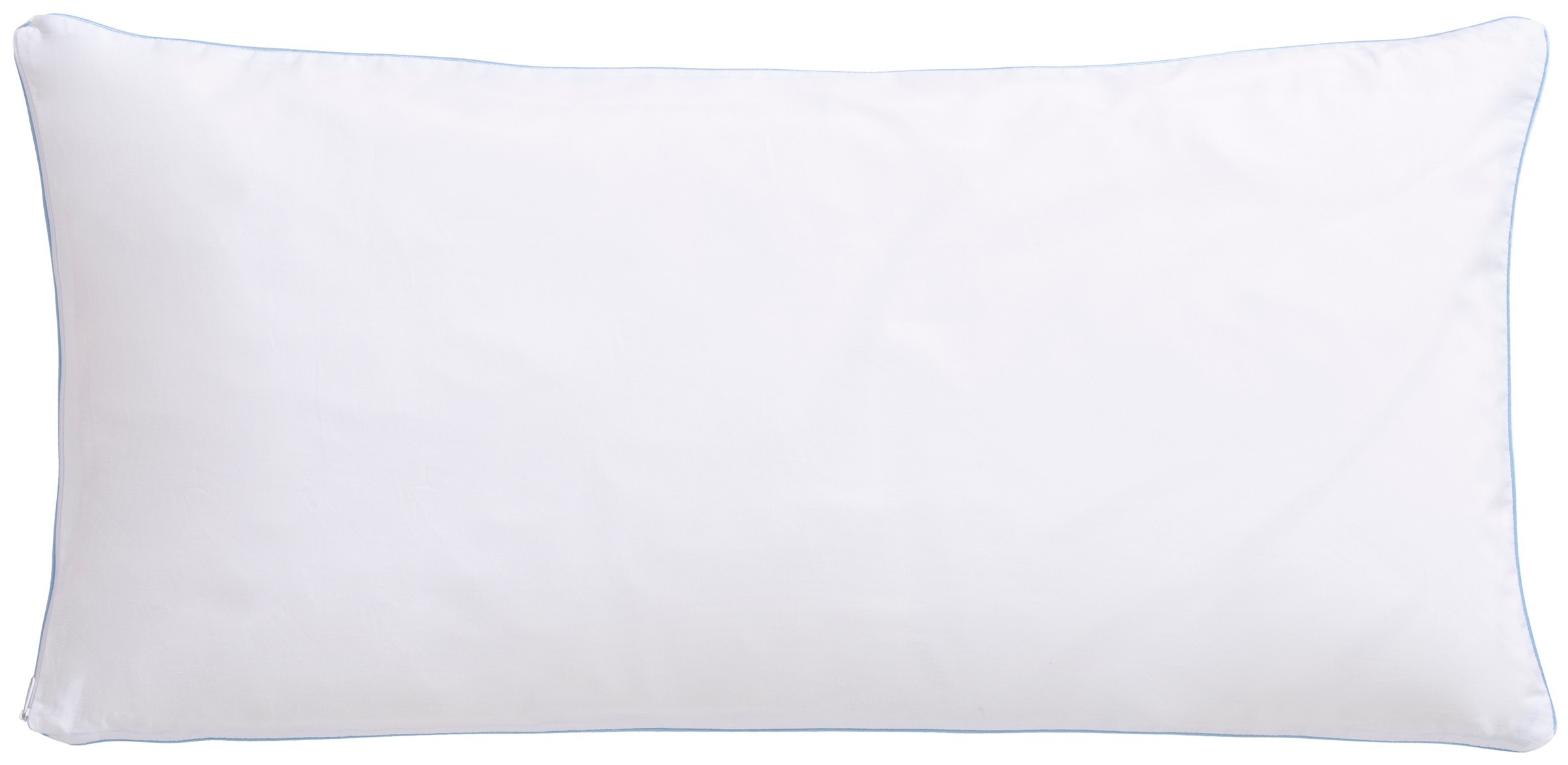 RIBECO Kopfkissen »Olaf, 40x80 & 80x80 cm erhältlich«, Füllung: Polyester, Bezug: Baumwolle & Polyester, (1 St.), mit kühlender Sommer- und weicher Winterseite!