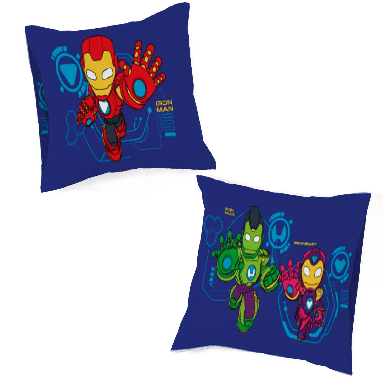 MARVEL Kinderbettwäsche »Iron Man Armor« 2 100% Baumwolle
