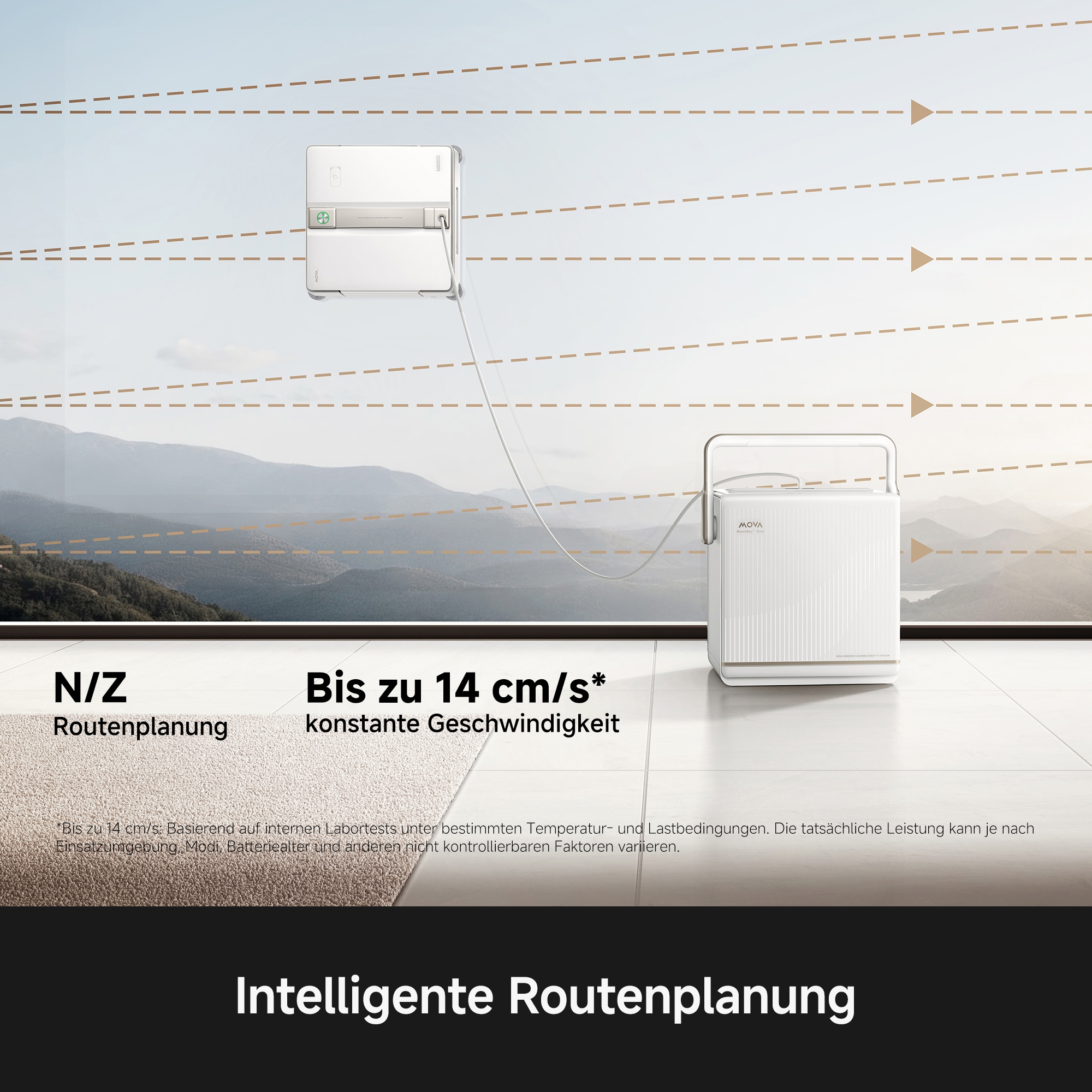 Mova Fensterputzroboter »T1 Station«