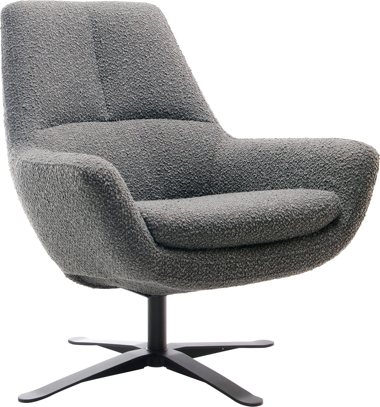 BETYPE Drehsessel »Be Organic Standard Back, Loungesessel«, in elegantem Design mit Drehfunktion