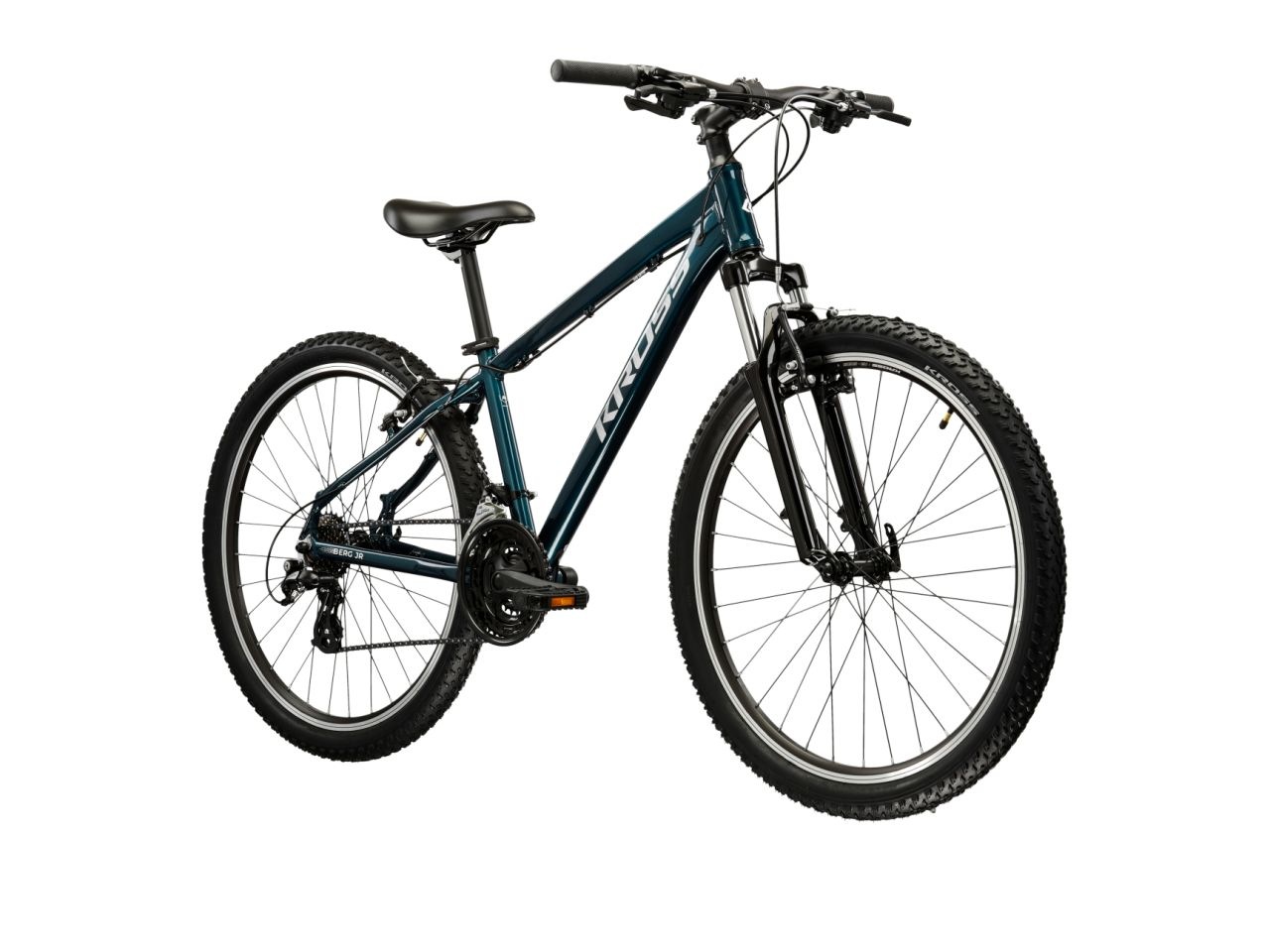 Kross Kinderfahrrad »KROSS Kinderad 26" Berg JR türkis 21 Gänge« 21 Gang Shimano Altus M310 Schaltwerk Kettenschaltung