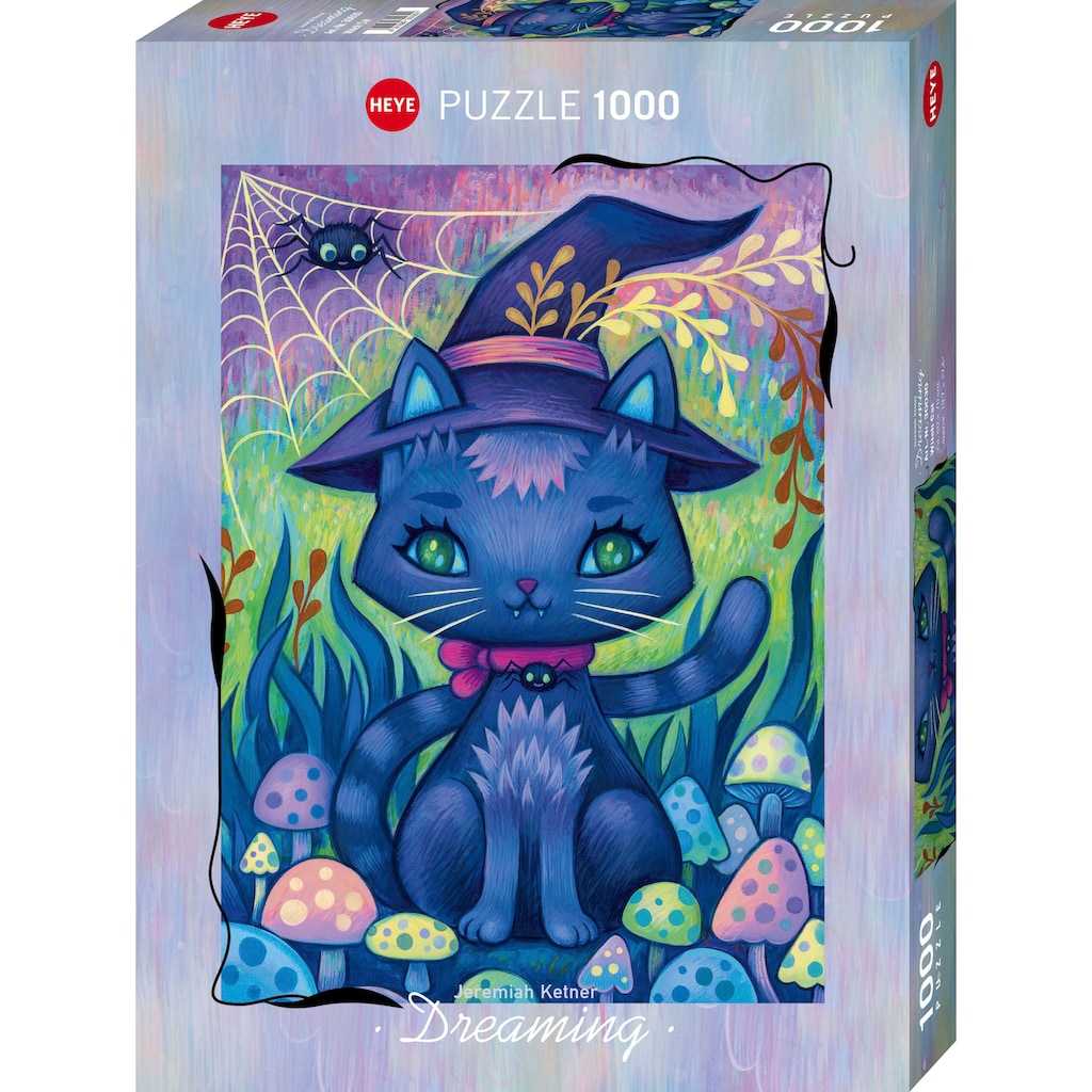HEYE Puzzle »Witch Cat«, Made in Germany