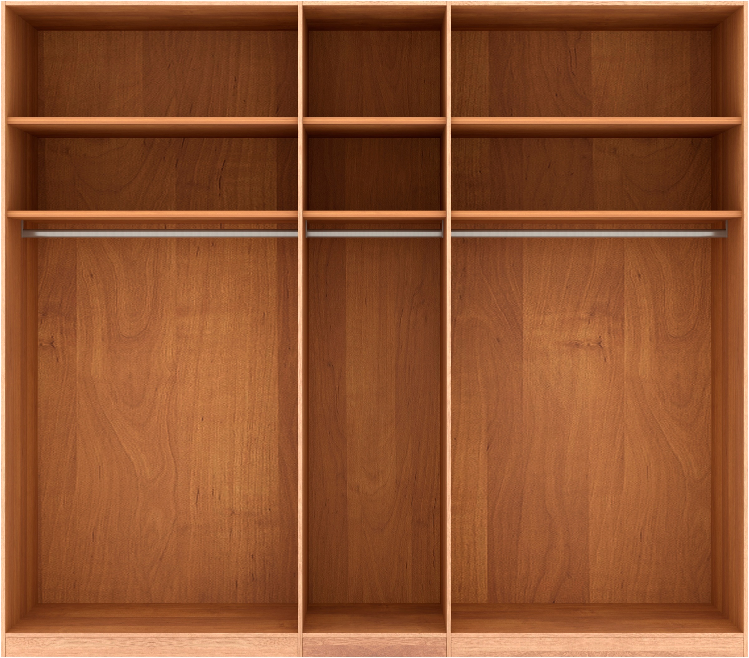 Musterring Drehtürenschrank »Sorrent, Kleiderschrank, Schrank«, (mit Türdämpfern, in 5 Breiten & 2 Höhen, extra Böden, MADE IN GERMANY), Türen Eiche massiv oder als Parsol-Bronze-Spiegel, verschiedene Maße