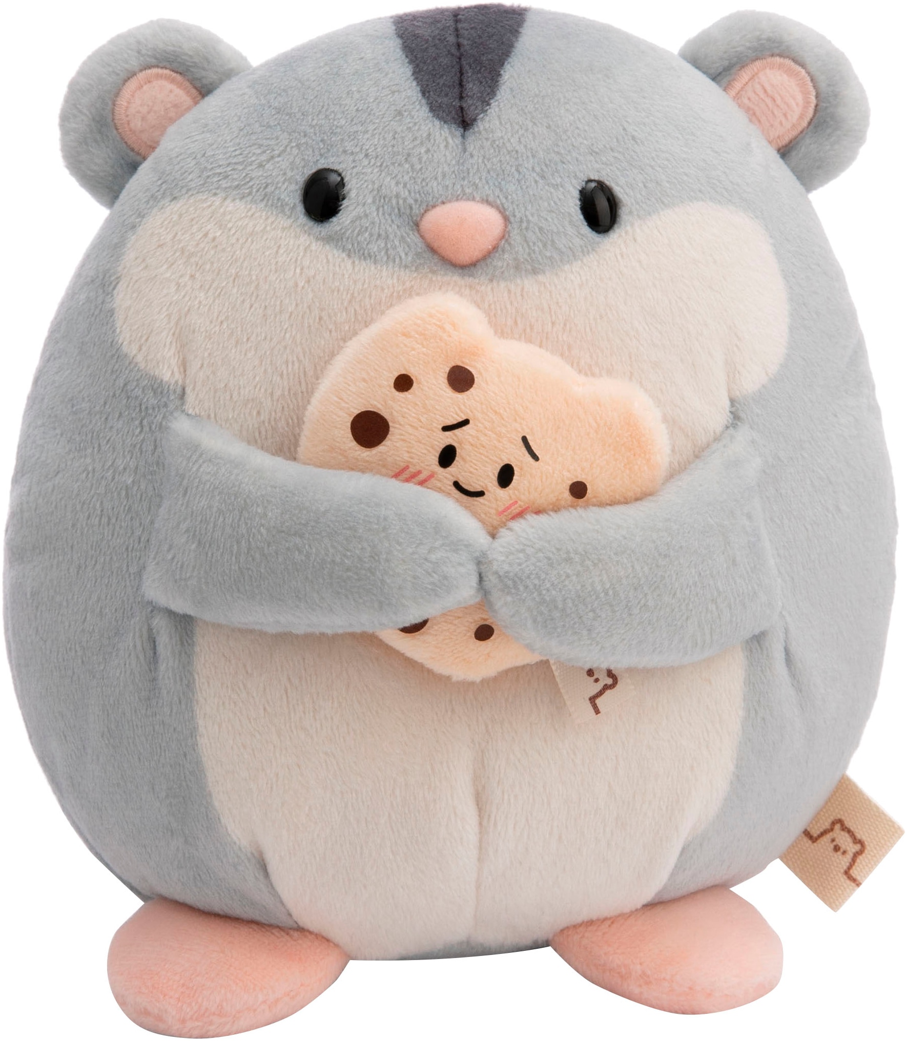 Nici Kuscheltier »mymochi, Hamster Shai, 16 cm«, mit Keks, in Geschenkbox