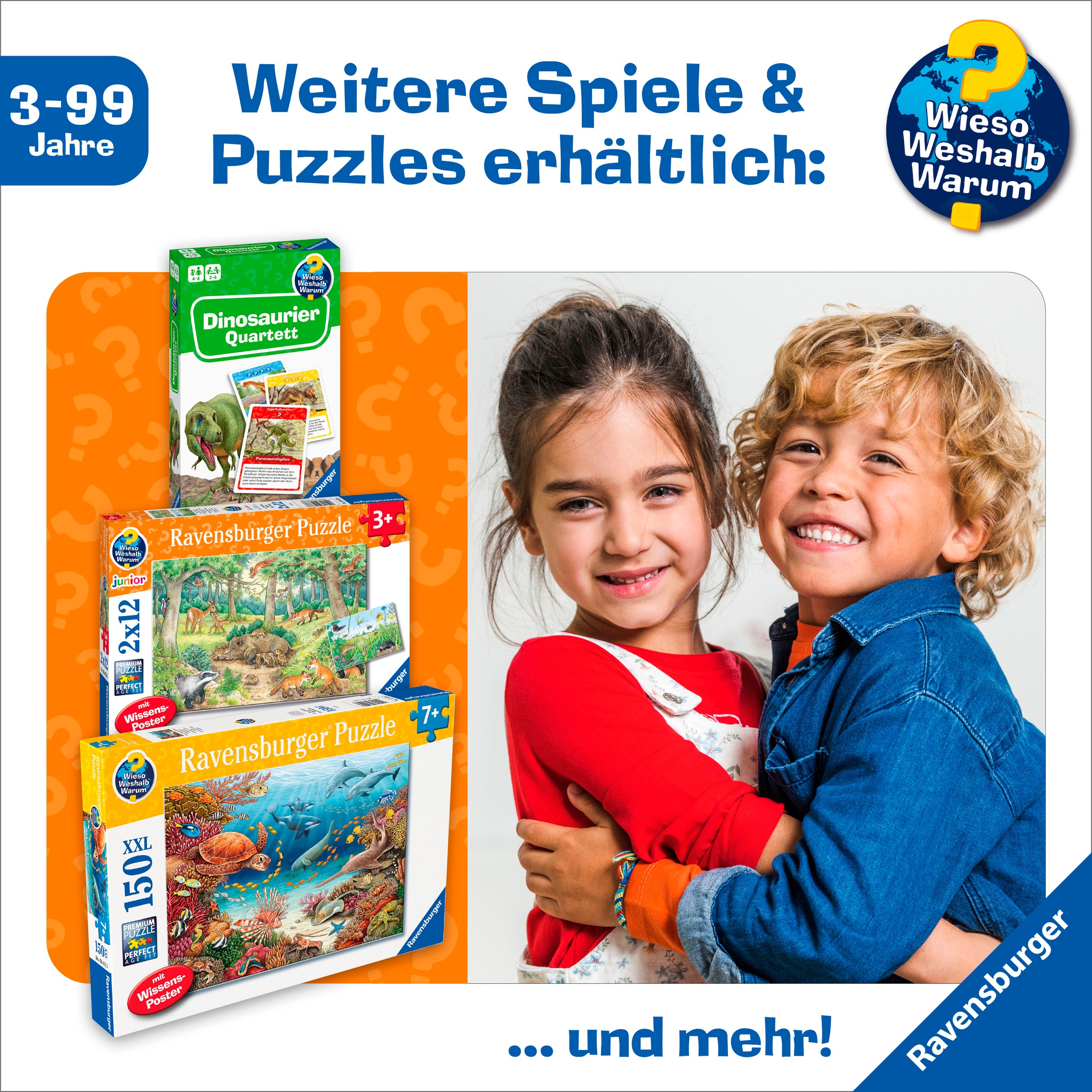 Ravensburger Puzzle »Wieso? Weshalb? Warum? Meerestiere am Korallenriff«, Made in Germany