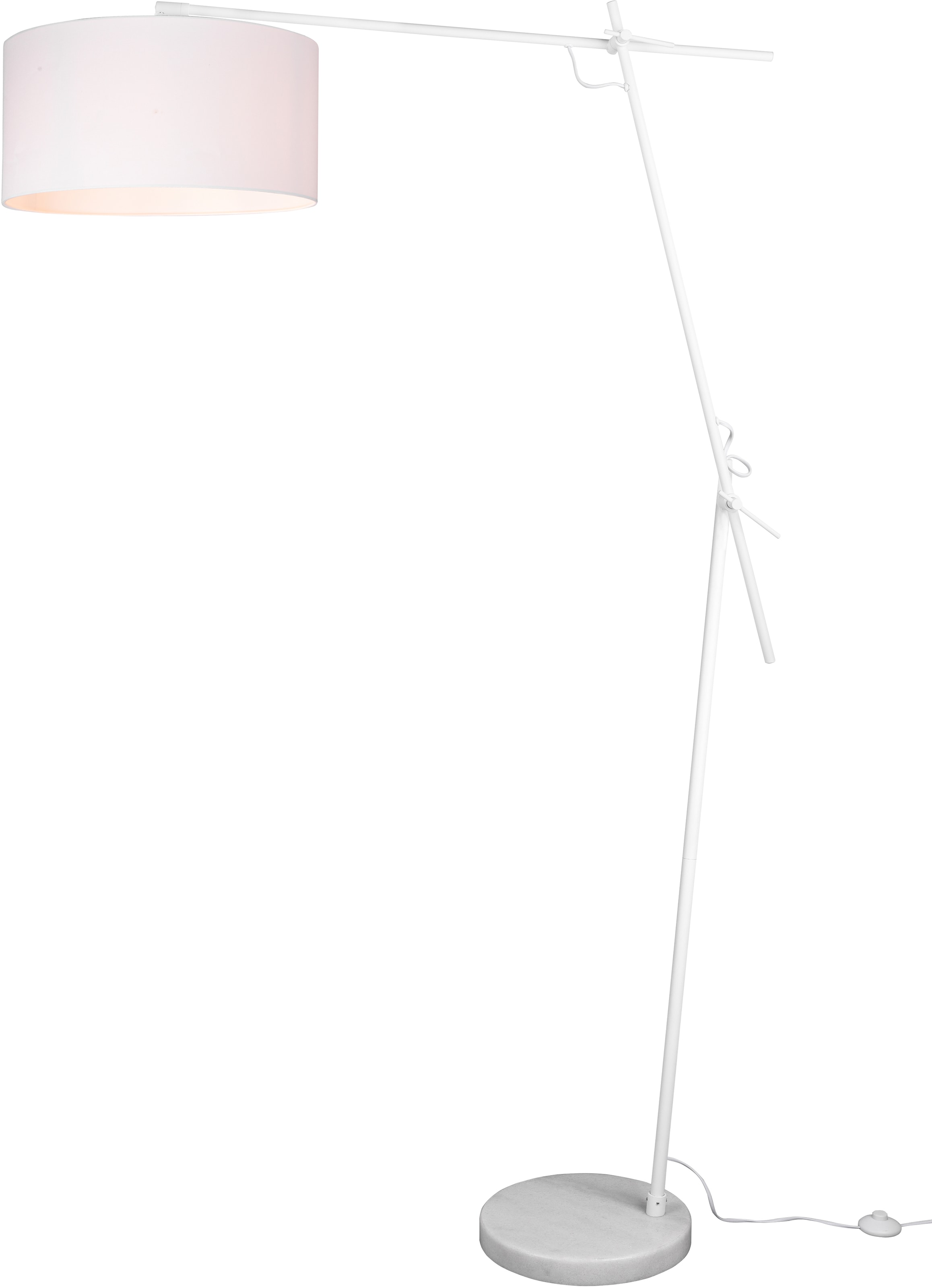 TRIO Leuchten Stehlampe »PONTE«, 1 flammig-flammig, Höhe 168cm, schwenkbar;  E27 Leuchtmittel frei wählbar online kaufen | Standleuchten