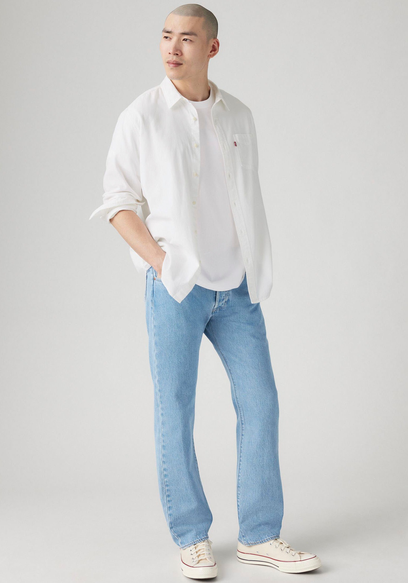 Levi's® Straight-Jeans »501 LEVI'S ORIGINAL«, mit Markenlabel