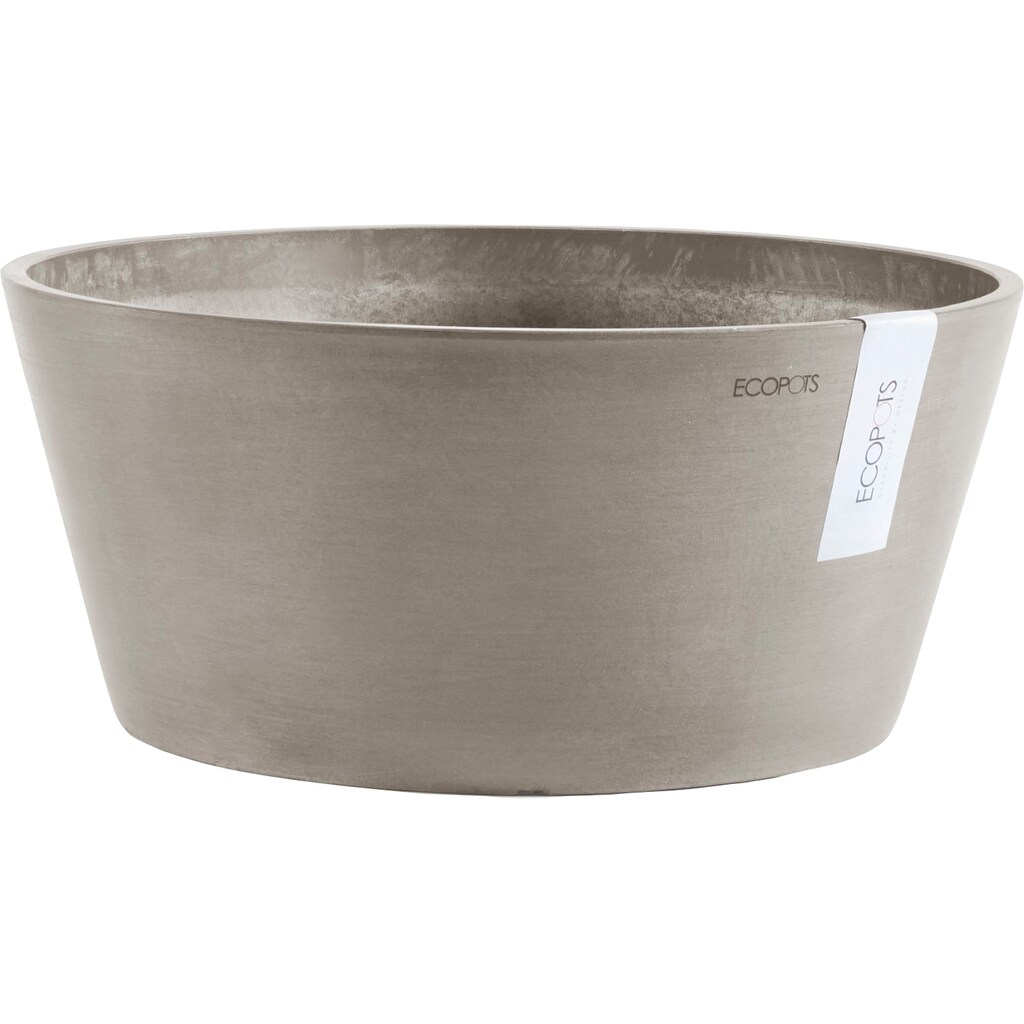 ECOPOTS Blumentopf »FRANKFURT Taupe«