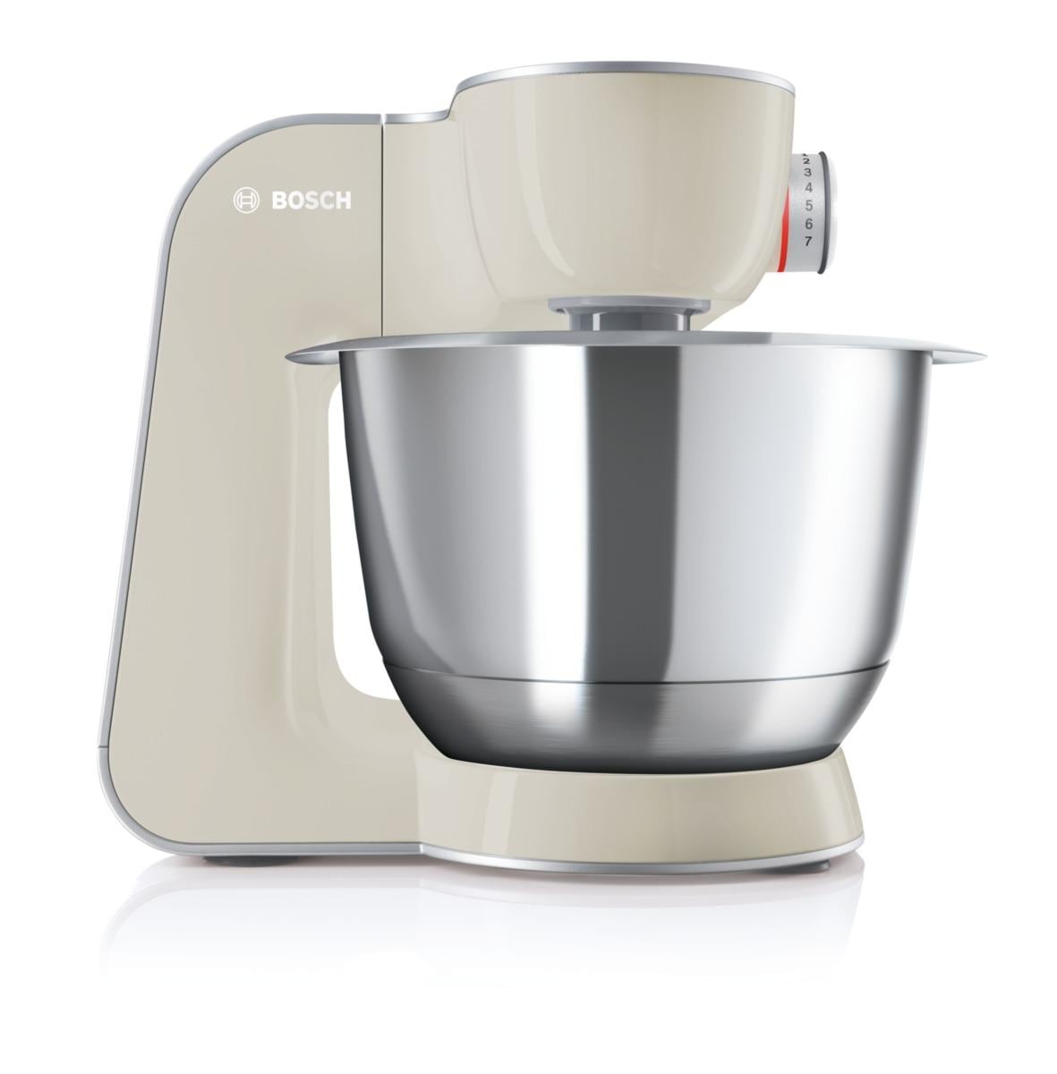 BOSCH Küchenmaschine »MUM5 CreationLine MUM58L20«, vielseitig einsetzbar, Durchlaufschnitzler, 3 Reibescheiben, Mixer