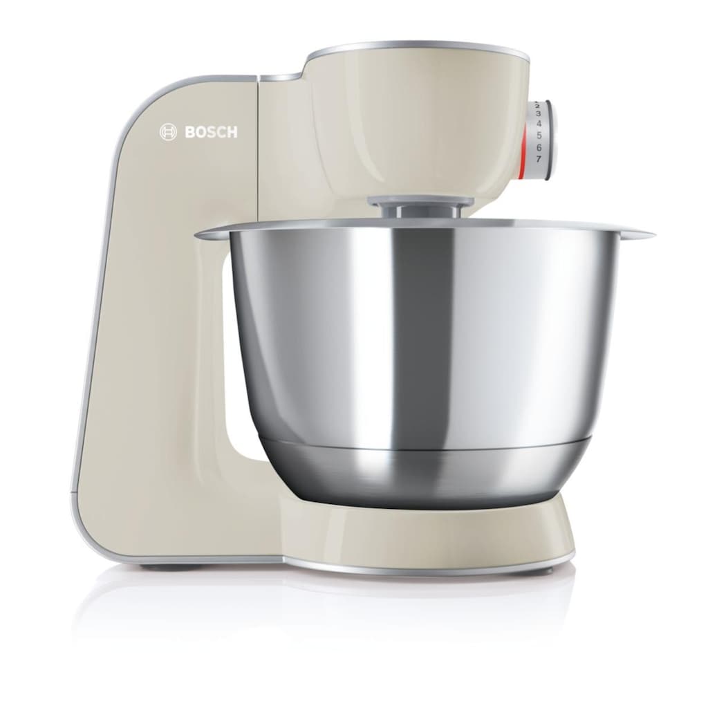 BOSCH Küchenmaschine »MUM5 CreationLine MUM58L20«, vielseitig einsetzbar, Durchlaufschnitzler, 3 Reibescheiben, Mixer