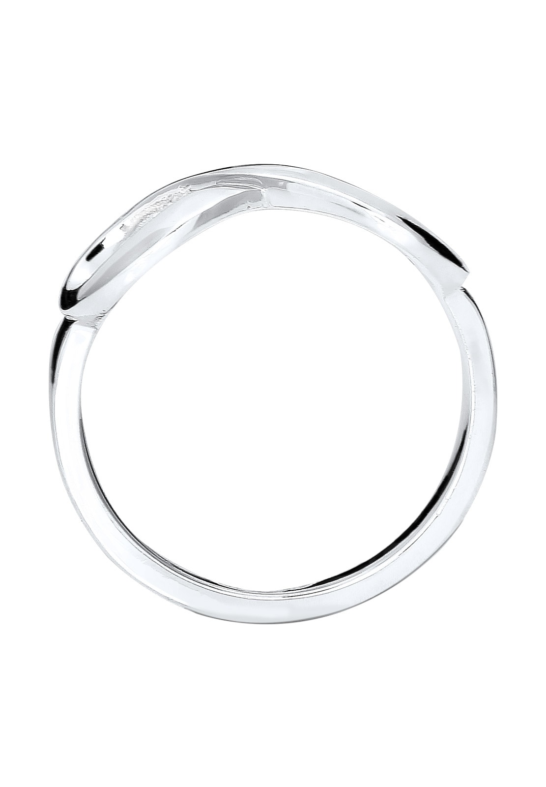 Elli DIAMONDS Verlobungsring »Infinity Ewig Diamant (0.015 ct.) 925 Silber«