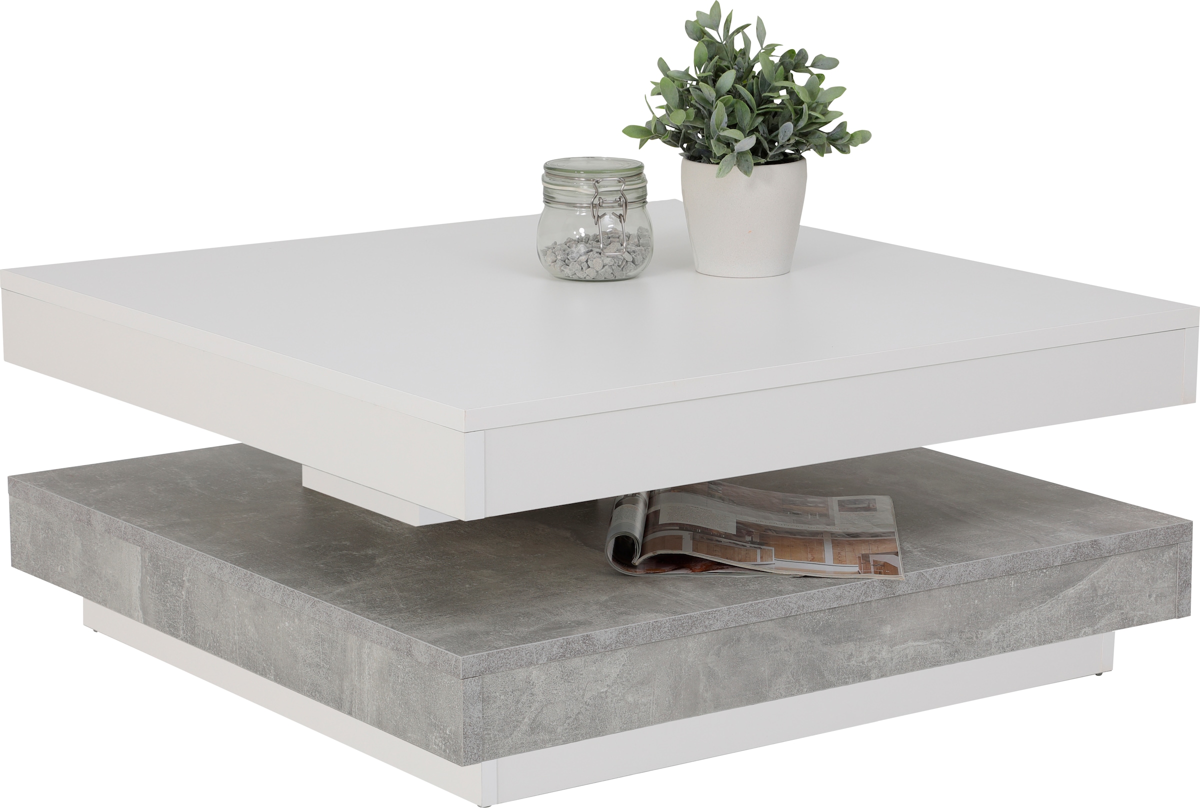 Home affaire Couchtisch BEN, mit drehbarer Platte