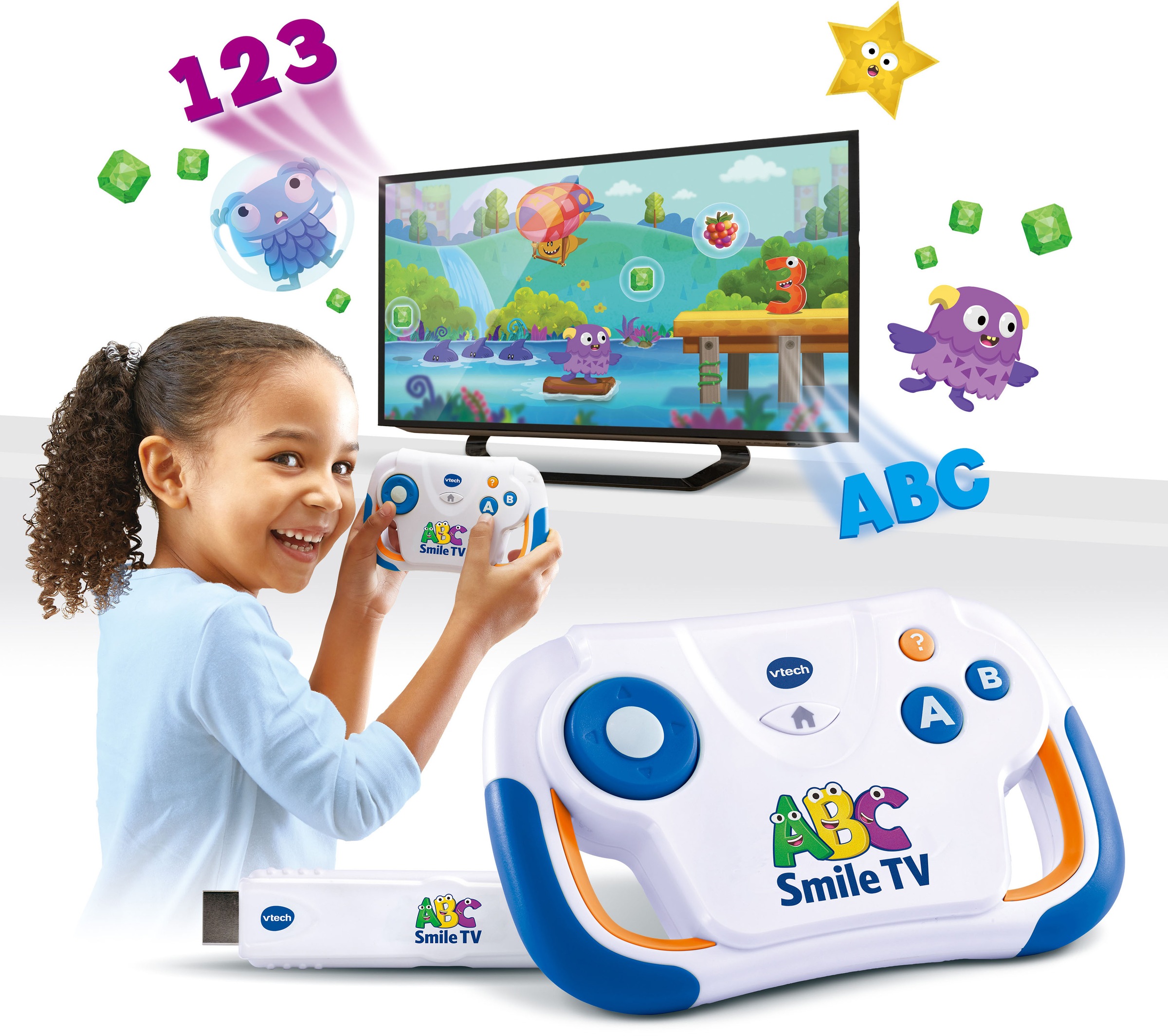 Vtech® Lernspielzeug »Ready Set School, ABC Smile TV«